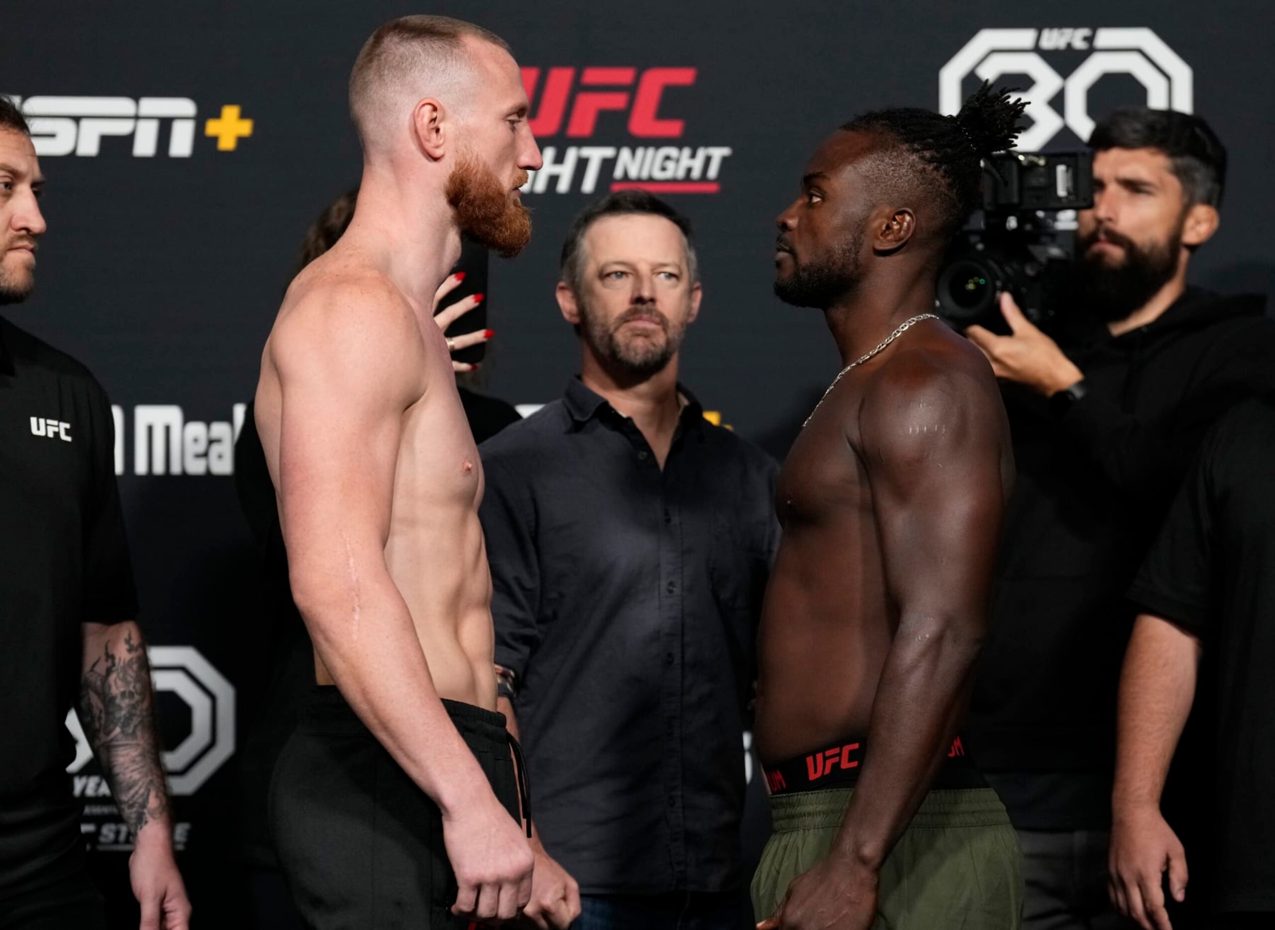 Joe Pyfer and Abdul Razak Alhassan