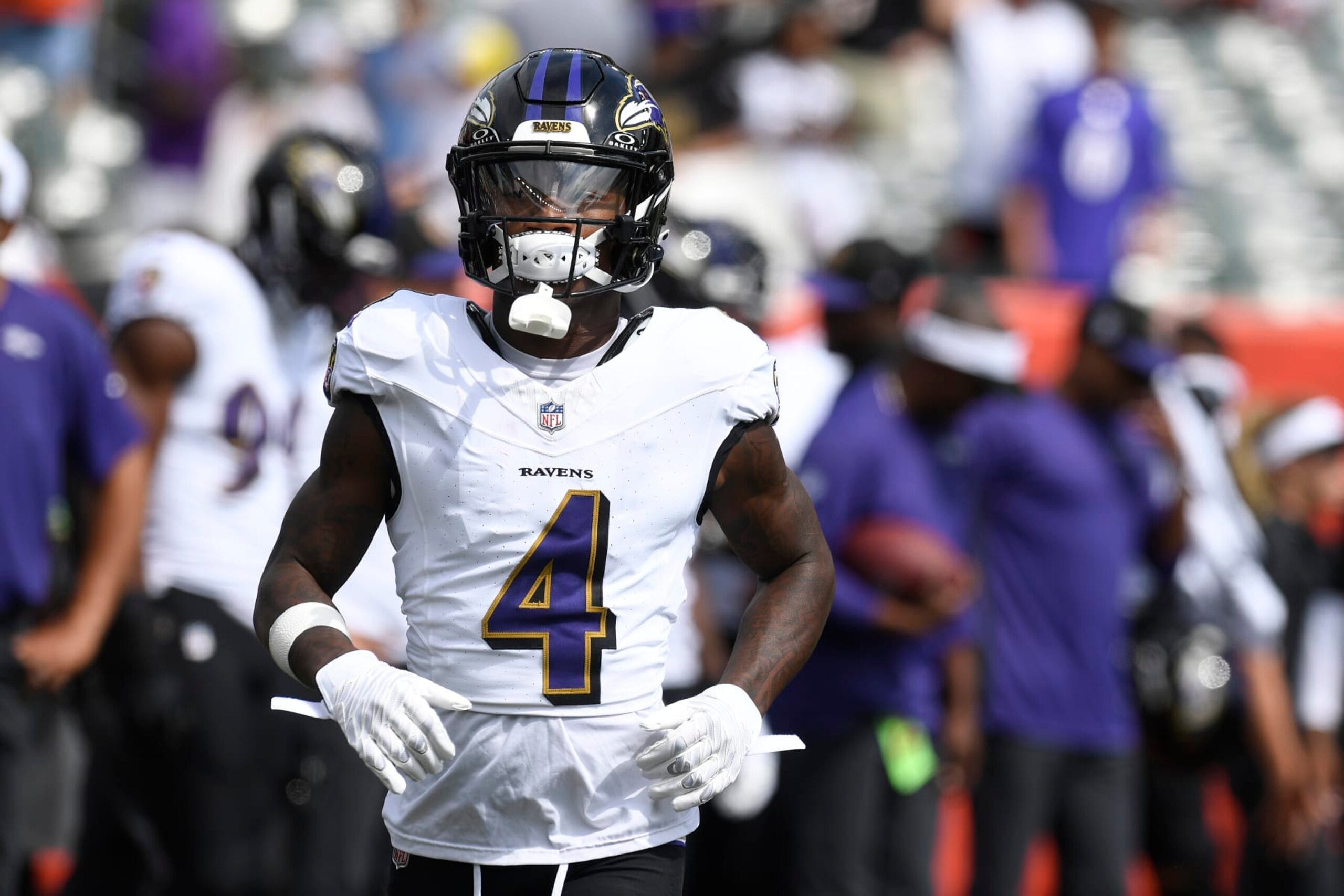 Ravens WR Zay Flowers Ravens WR Zay Flowers