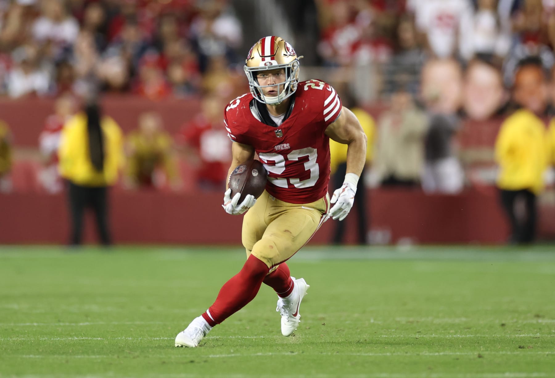 49ers RB Christian McCaffrey