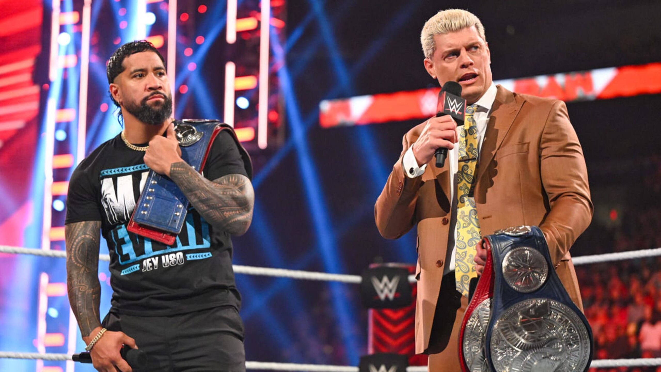 Cody Rhodes and Jey Uso captured the Undisputed Tag Team Championships at Fastlane.