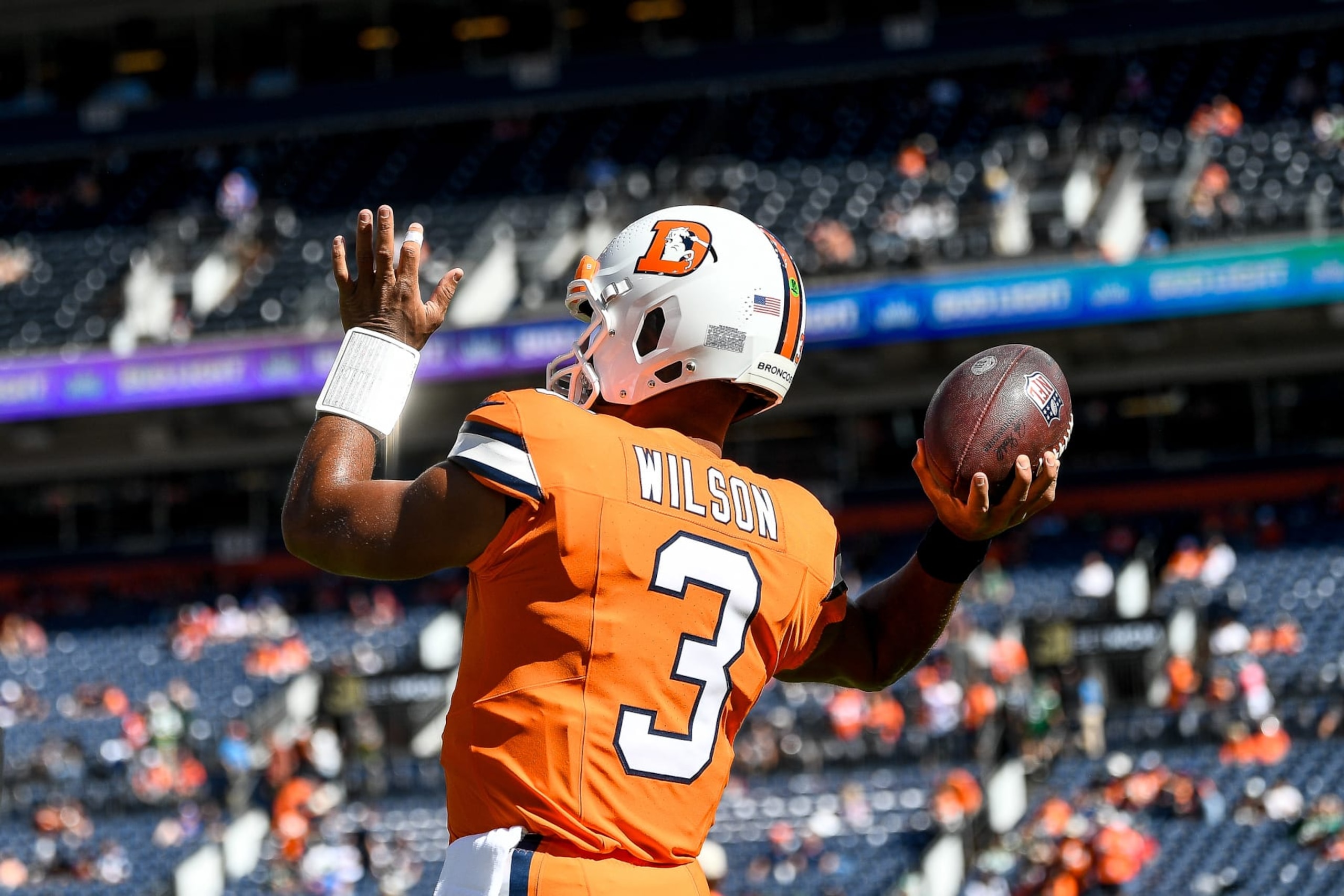 Broncos QB Russell Wilson