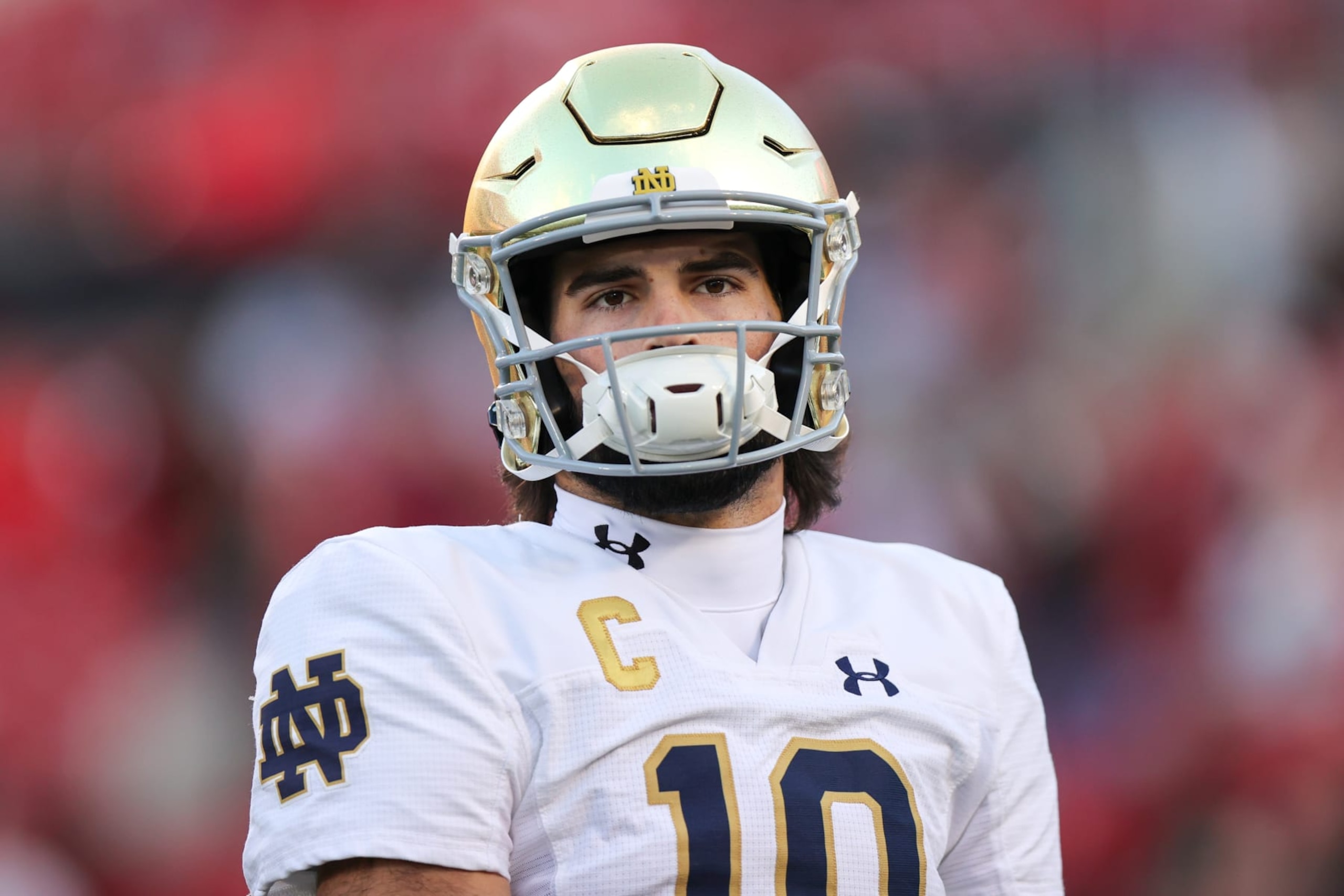 Notre Dame QB Sam Hartman