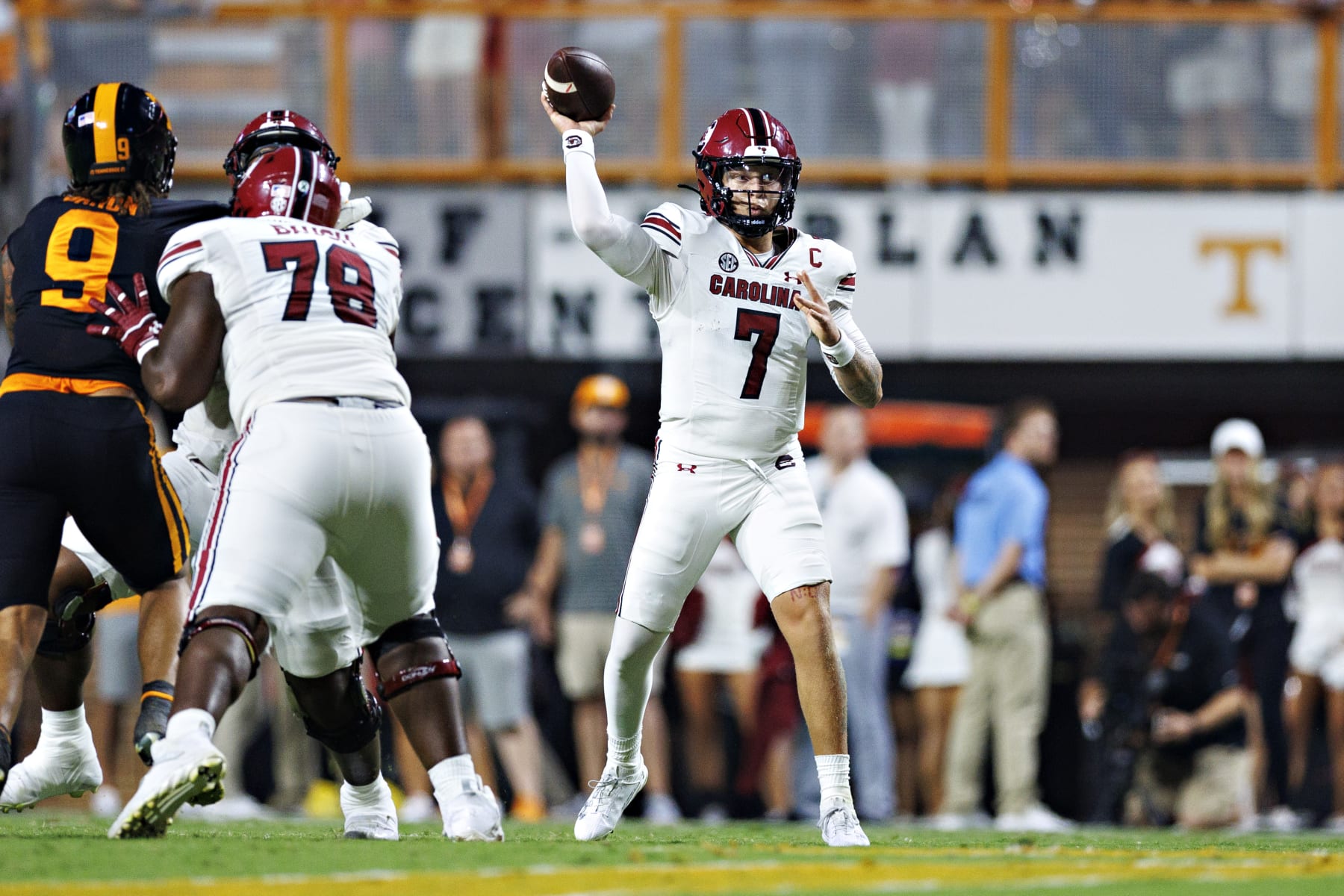 South Carolina QB Spencer Rattler 