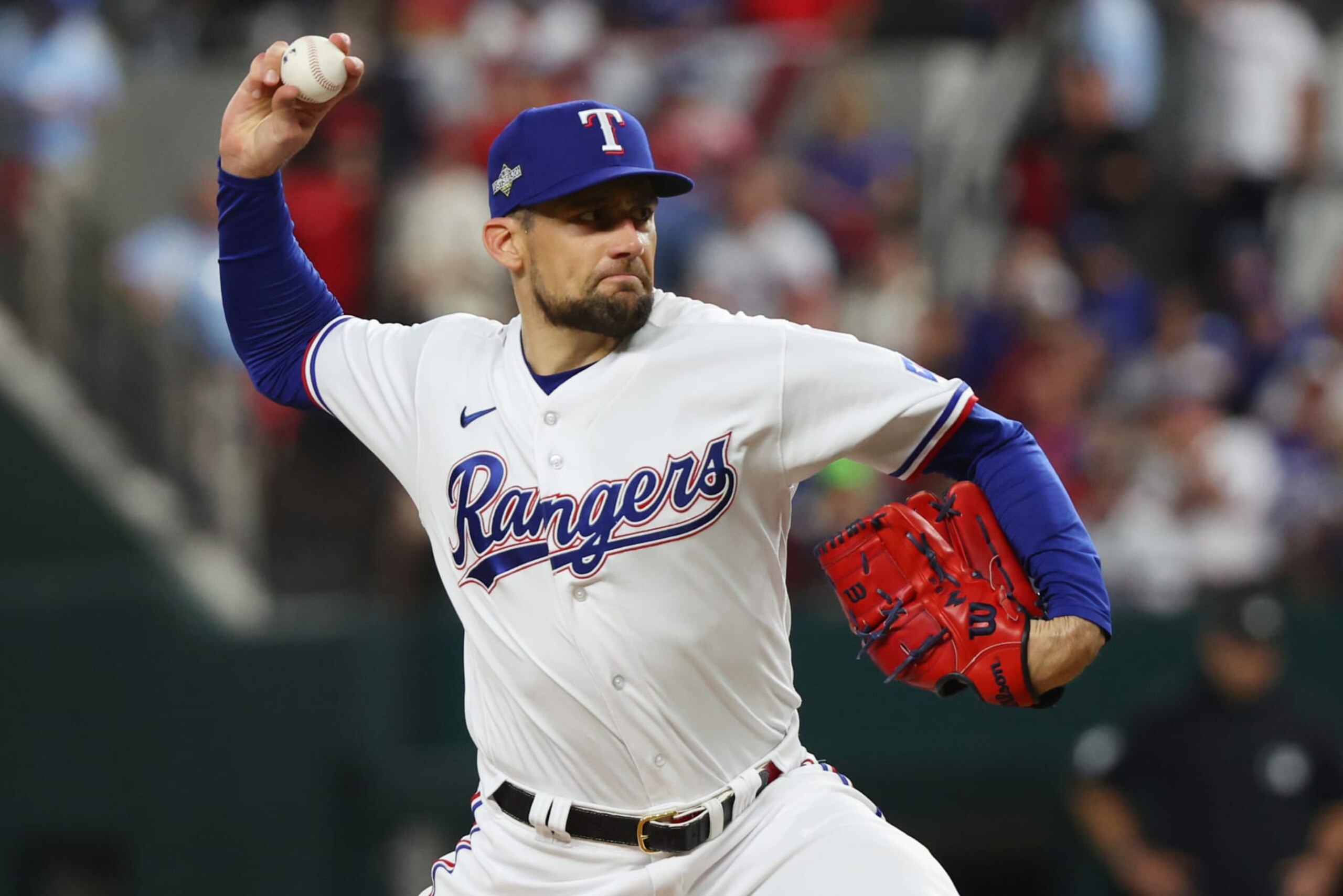 Texas' Nathan Eovaldi Texas' Nathan Eovaldi