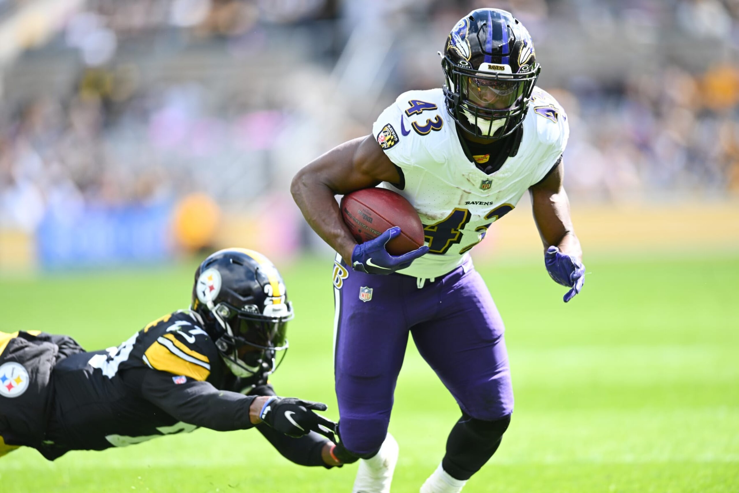 Ravens RB Justice Hill