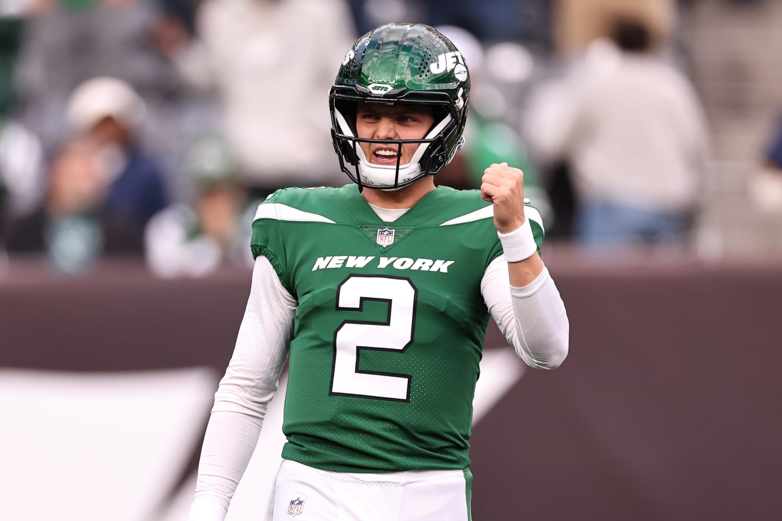 Jets QB Zach Wilson