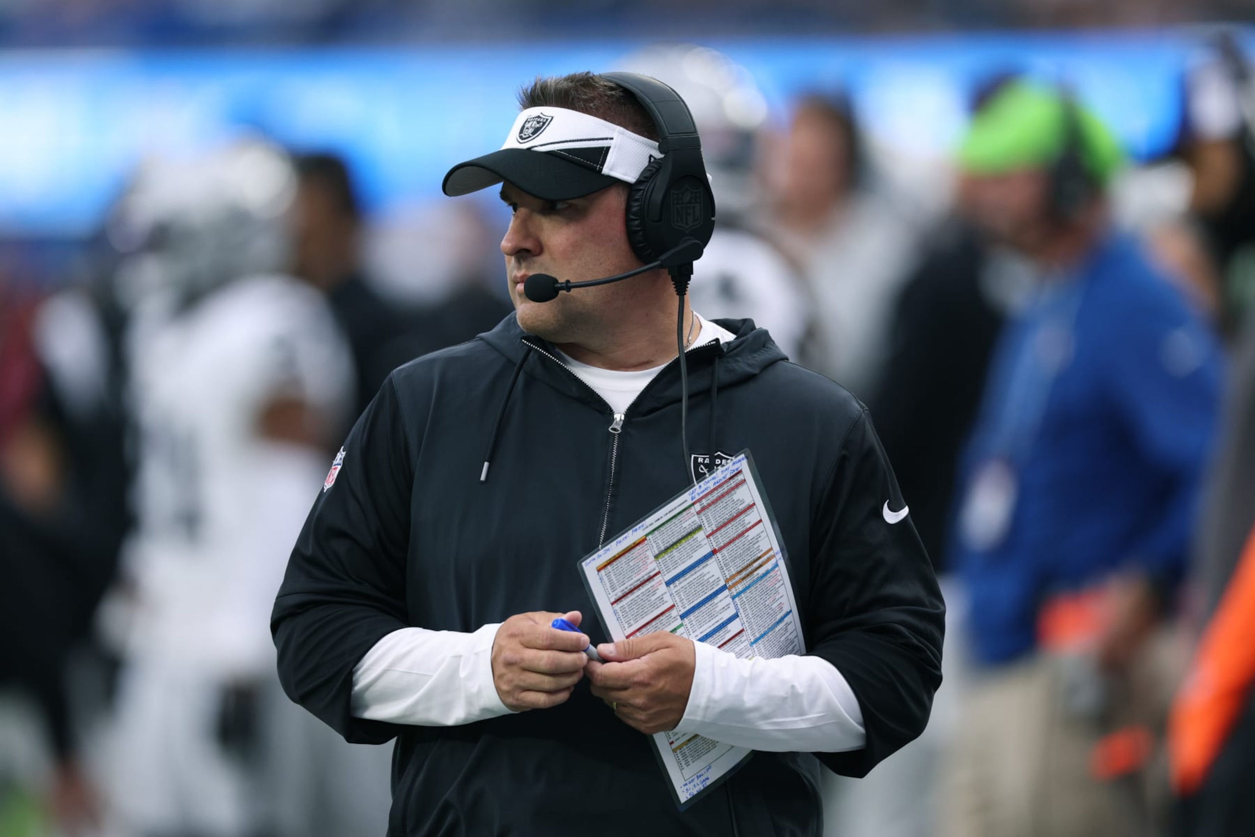 Raiders head coach Josh McDaniels