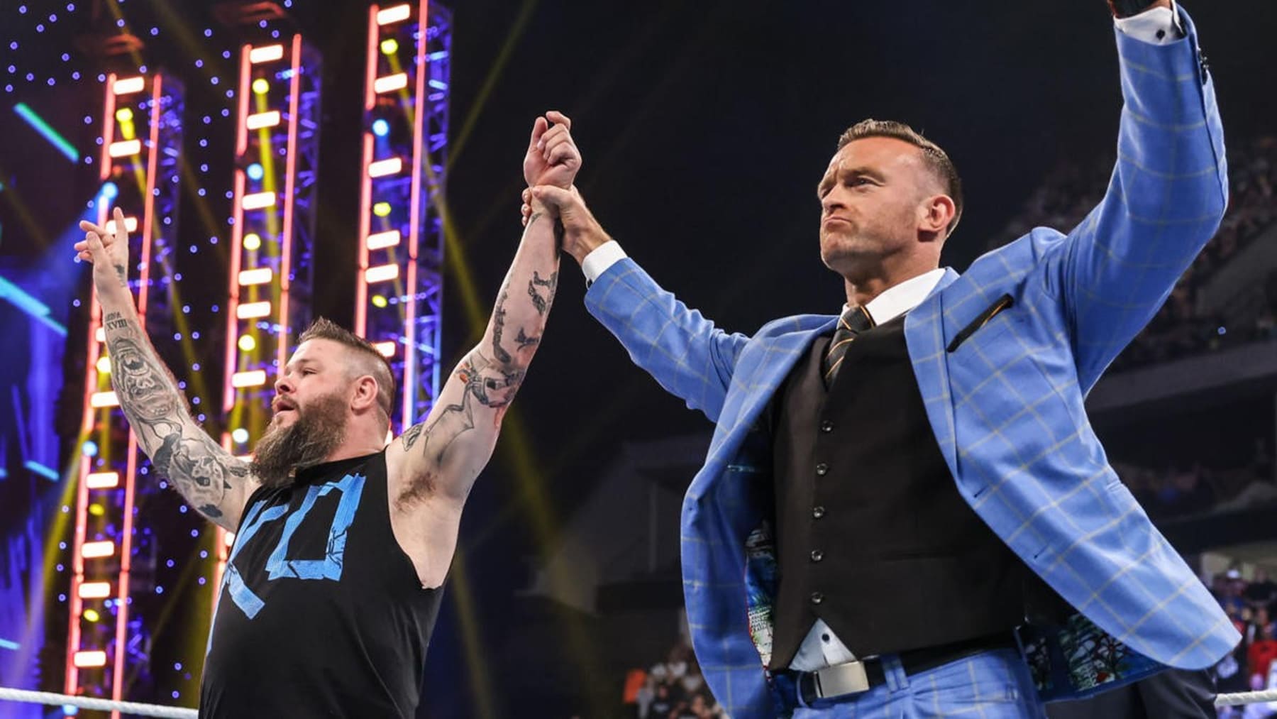 Kevin Owens and Nick Aldis are welcome additions to SmackDown.