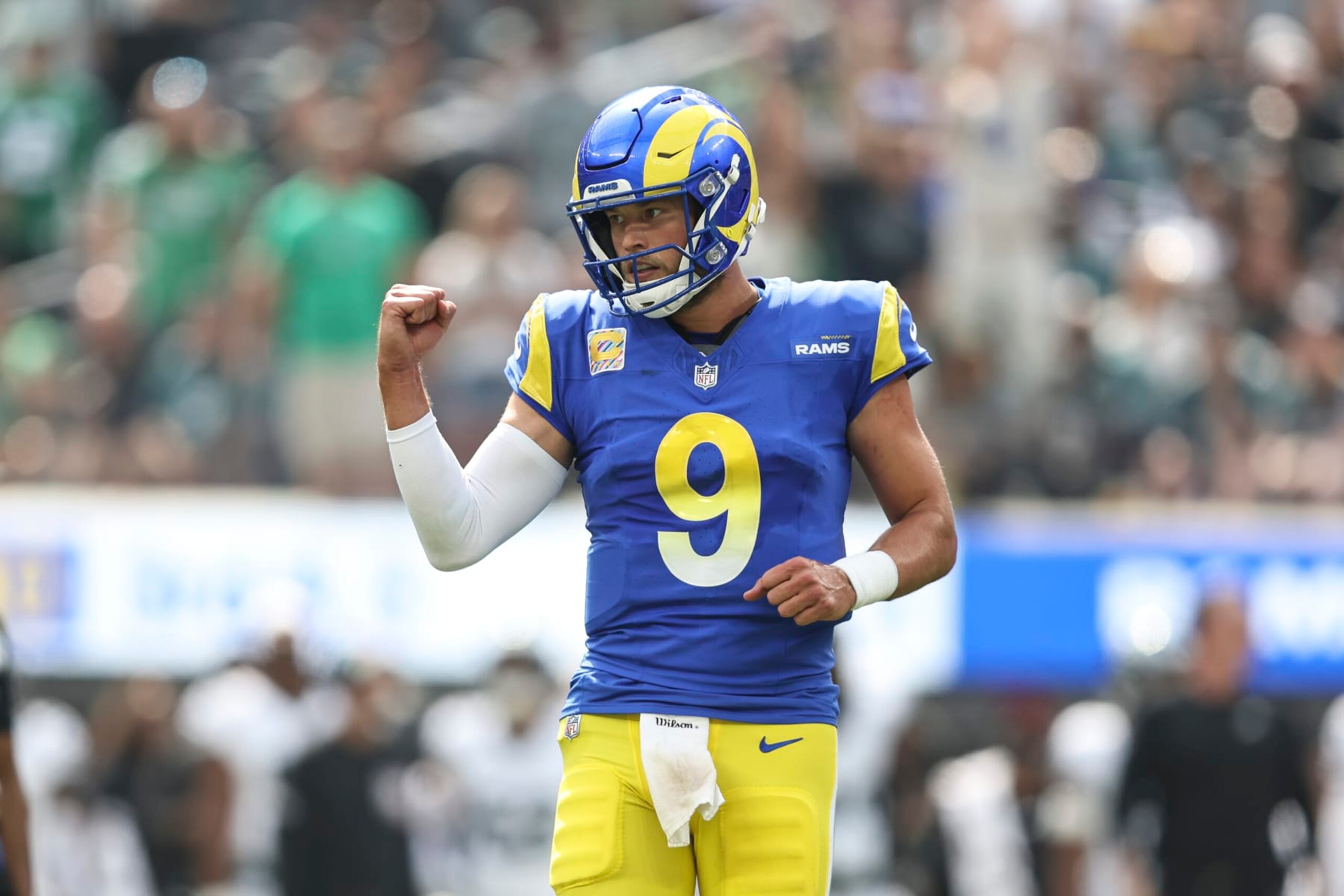 Rams QB Matthew Stafford Rams QB Matthew Stafford