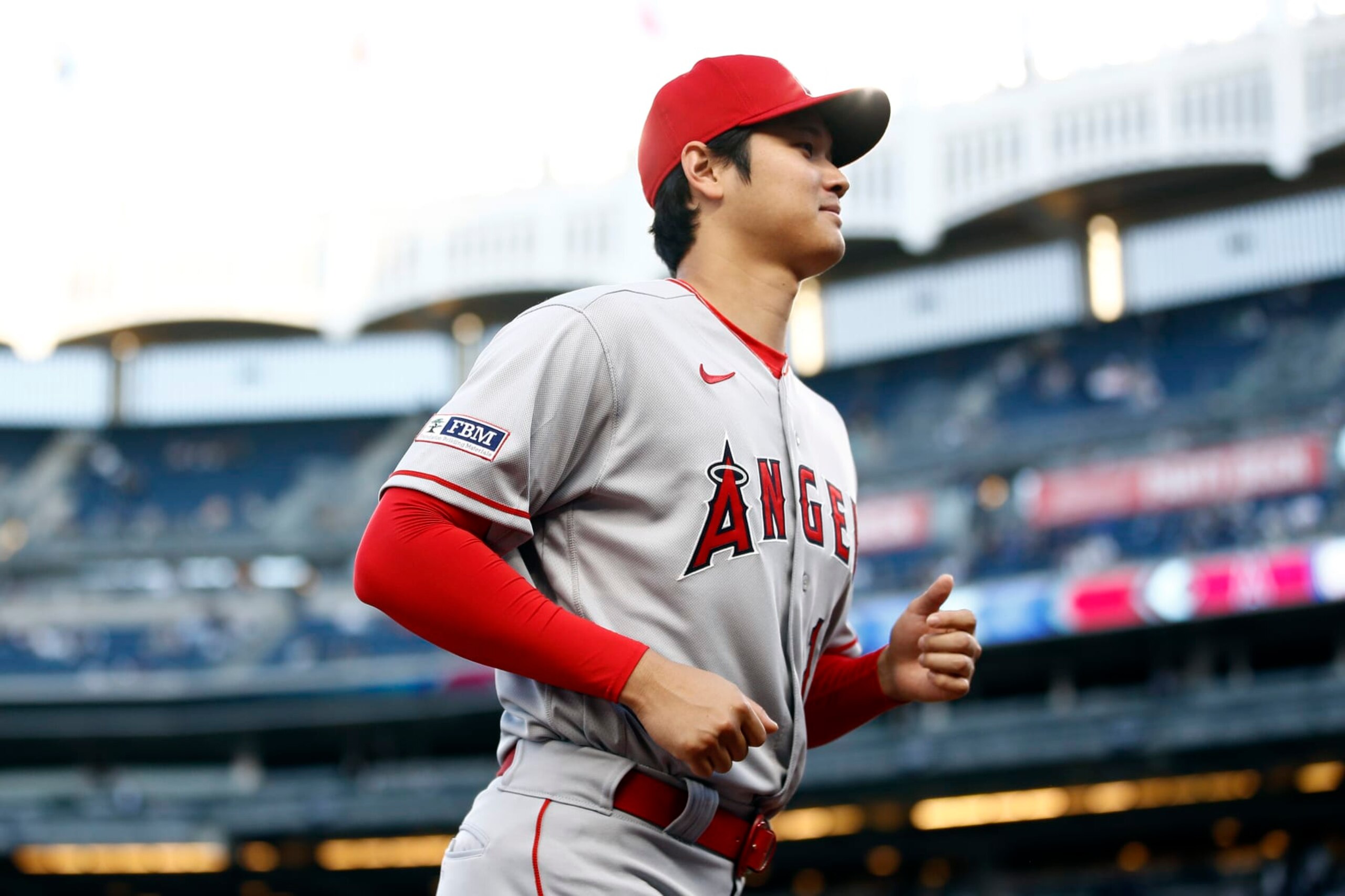 Shohei Ohtani at Yankee Stadium in April 2023 Shohei Ohtani at Yankee Stadium in April 2023