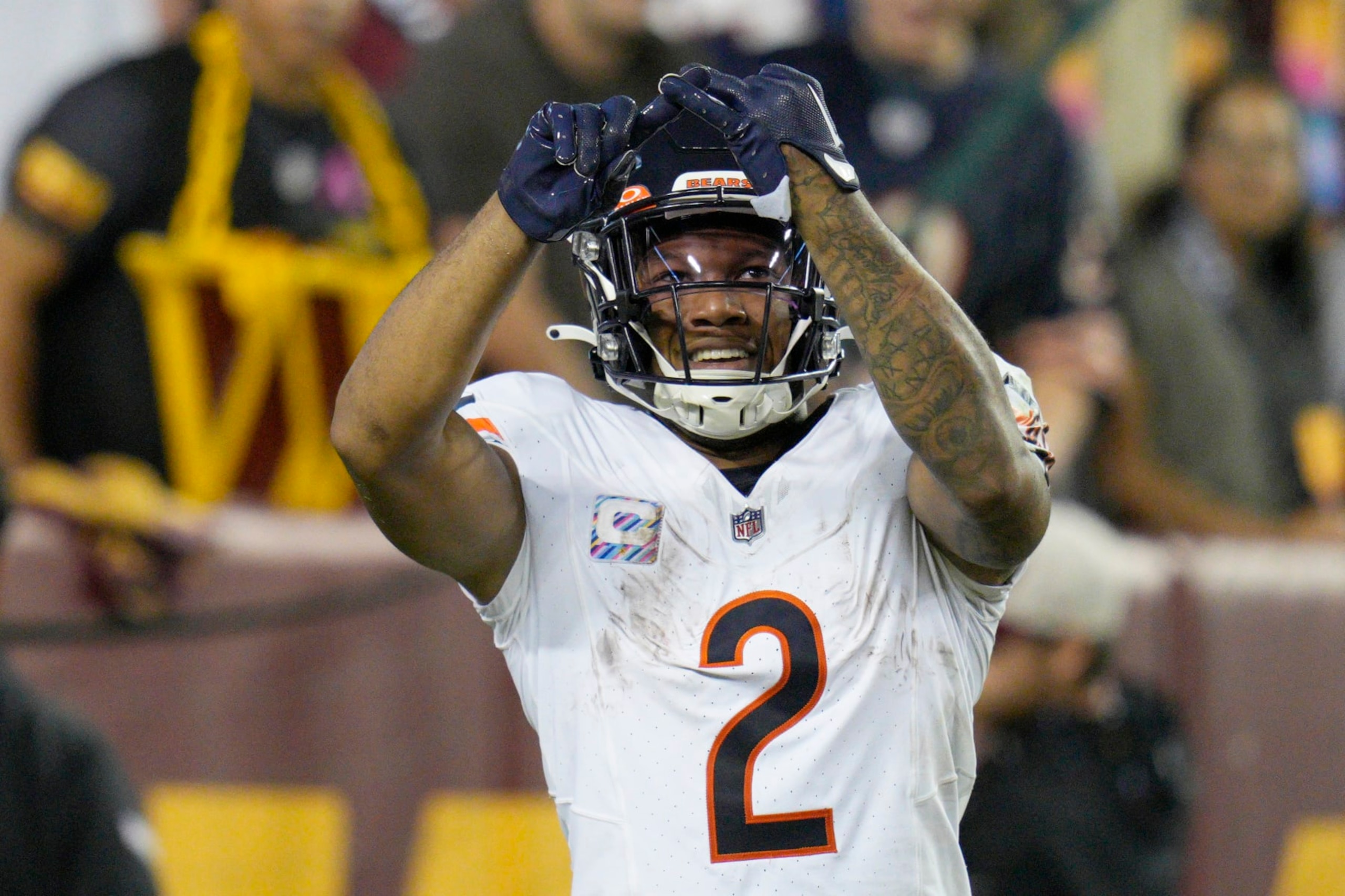 Bears WR D.J. Moore Bears WR D.J. Moore