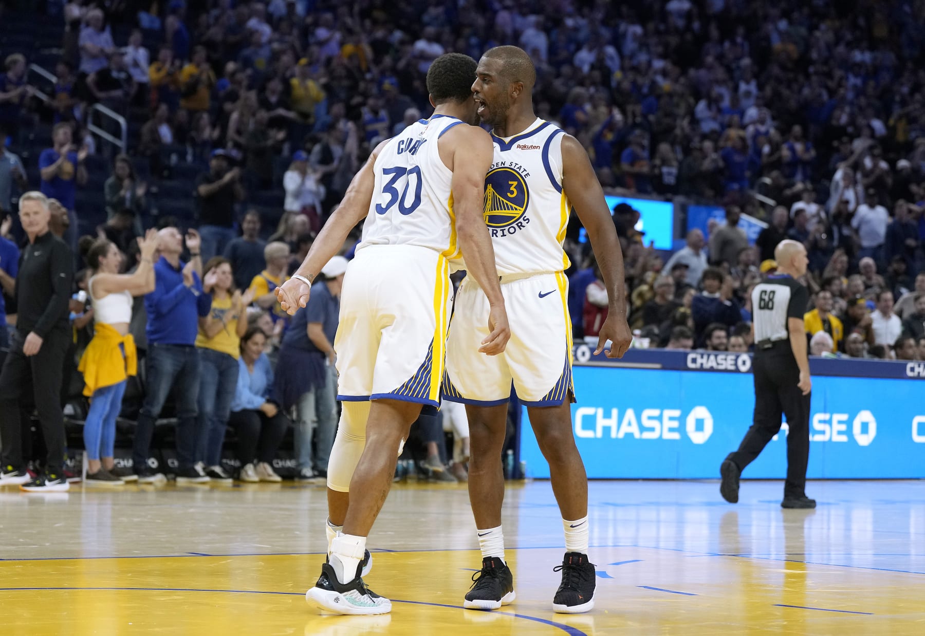 Stephen Curry and Chris Paul