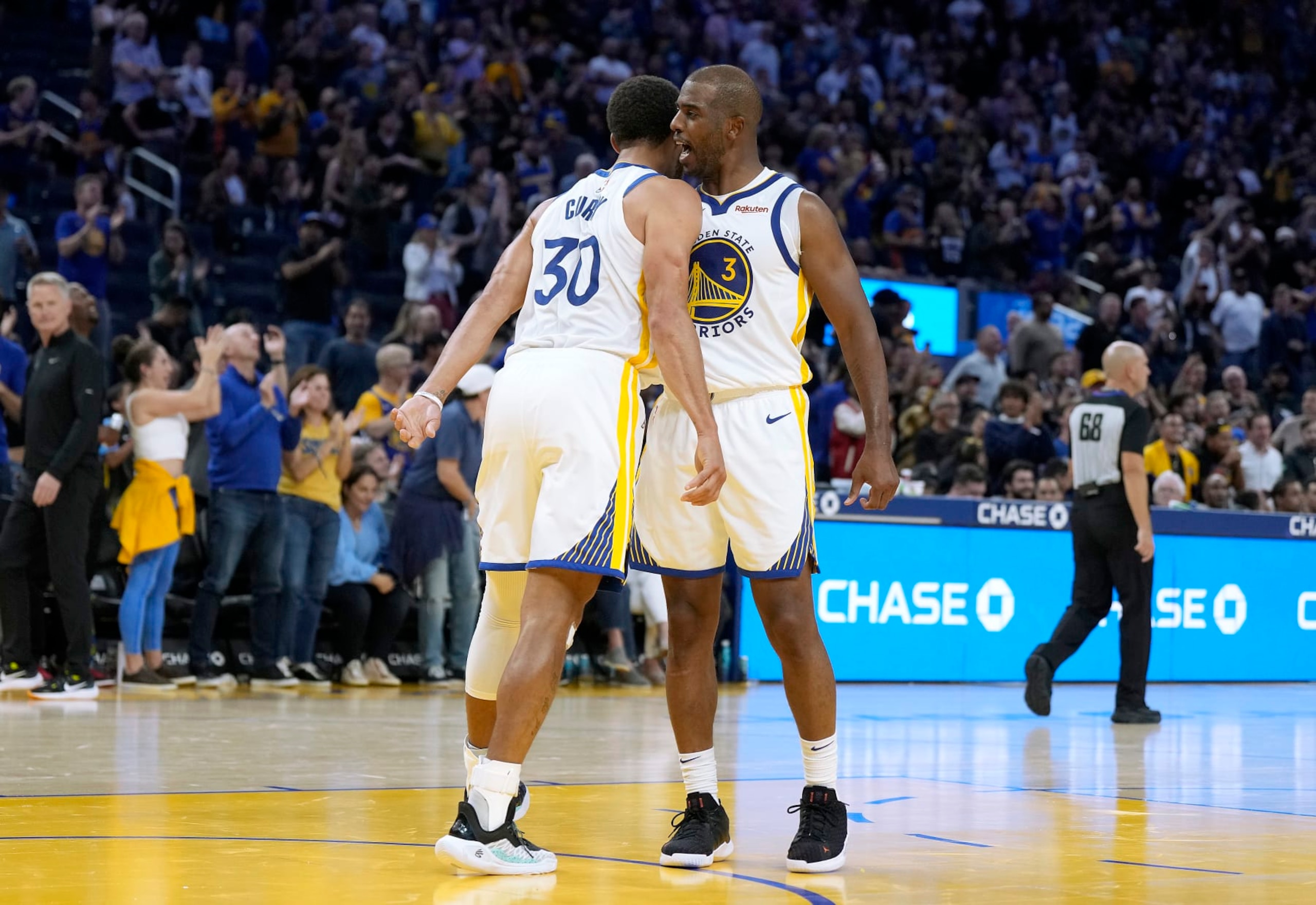 Stephen Curry and Chris Paul Stephen Curry and Chris Paul
