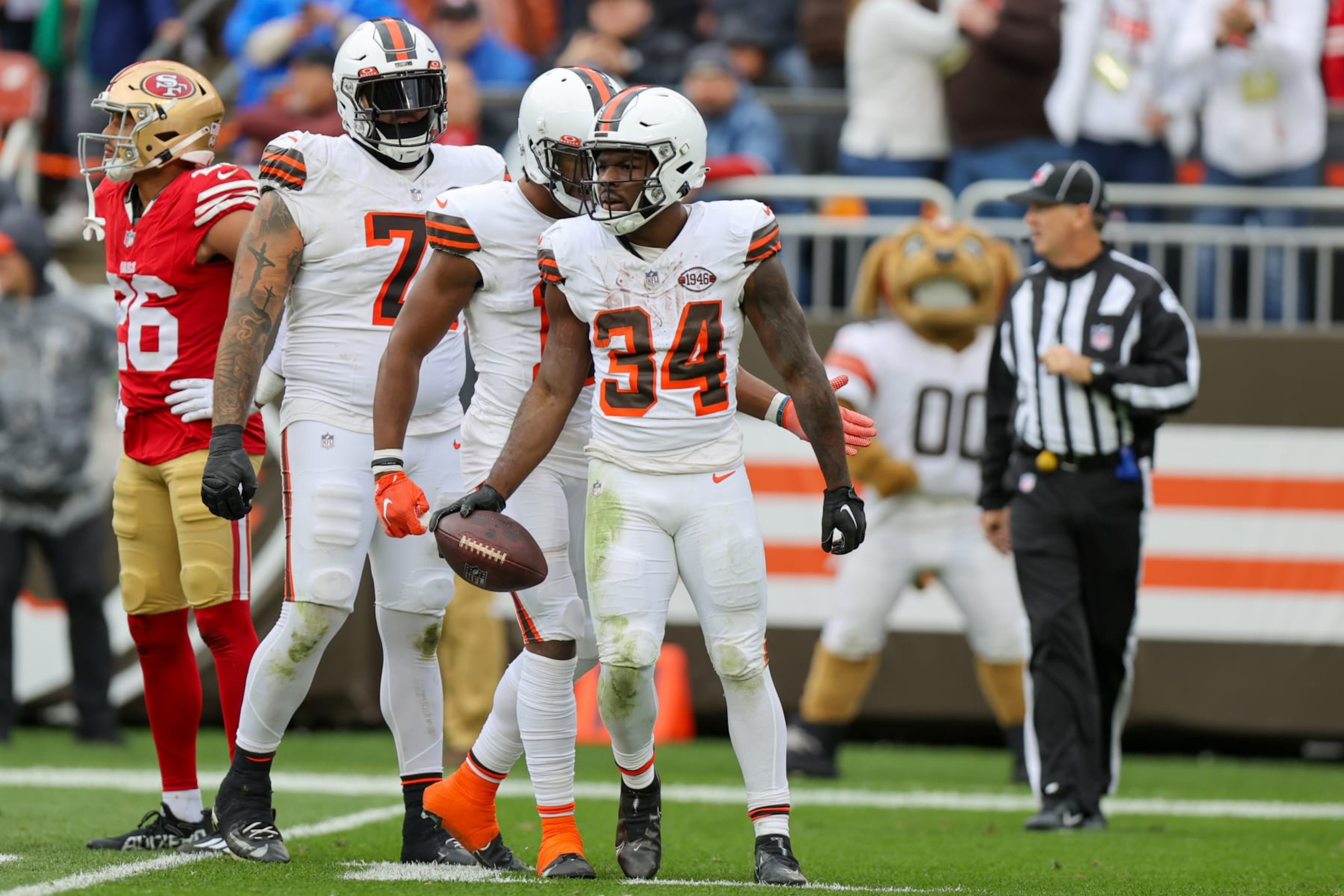 Browns RB Jerome Ford