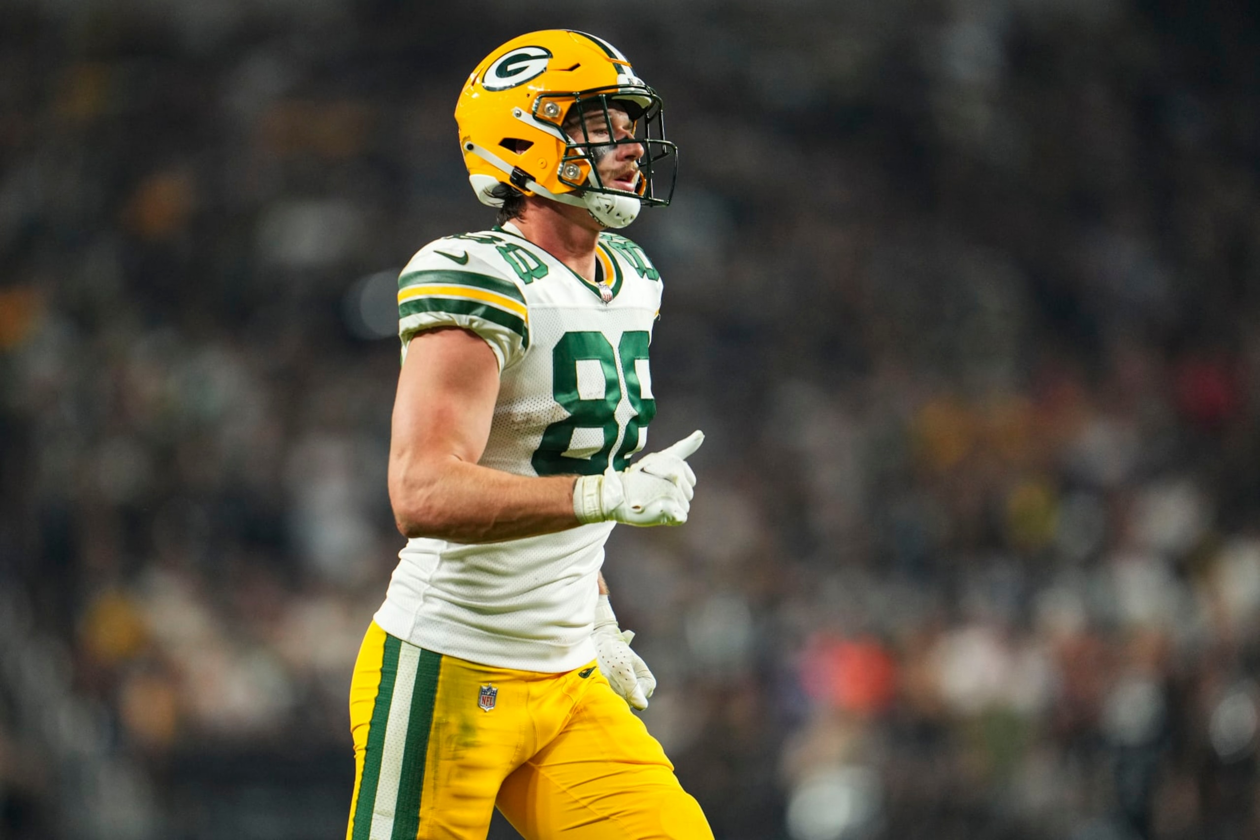 Packers TE Luke Musgrave Packers TE Luke Musgrave