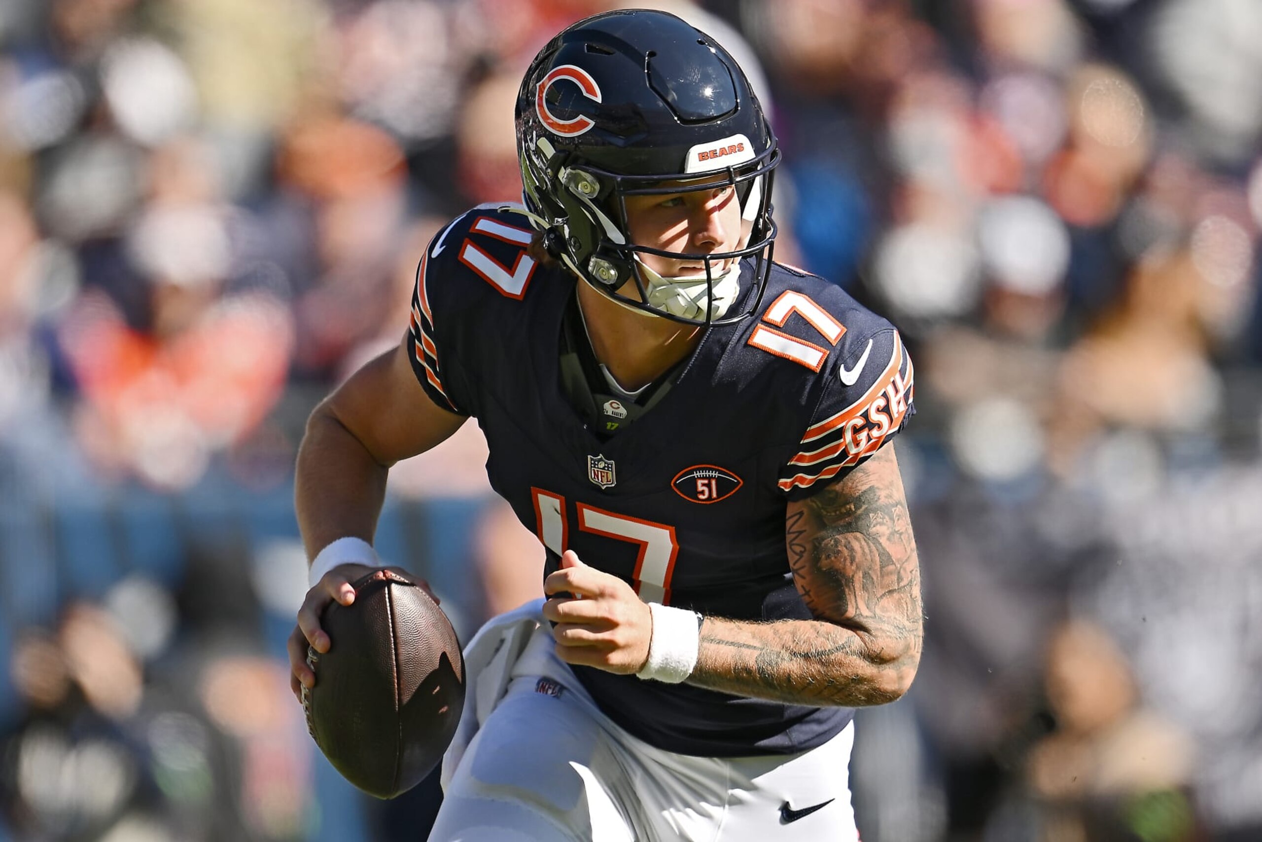 Bears QB Tyson Bagent