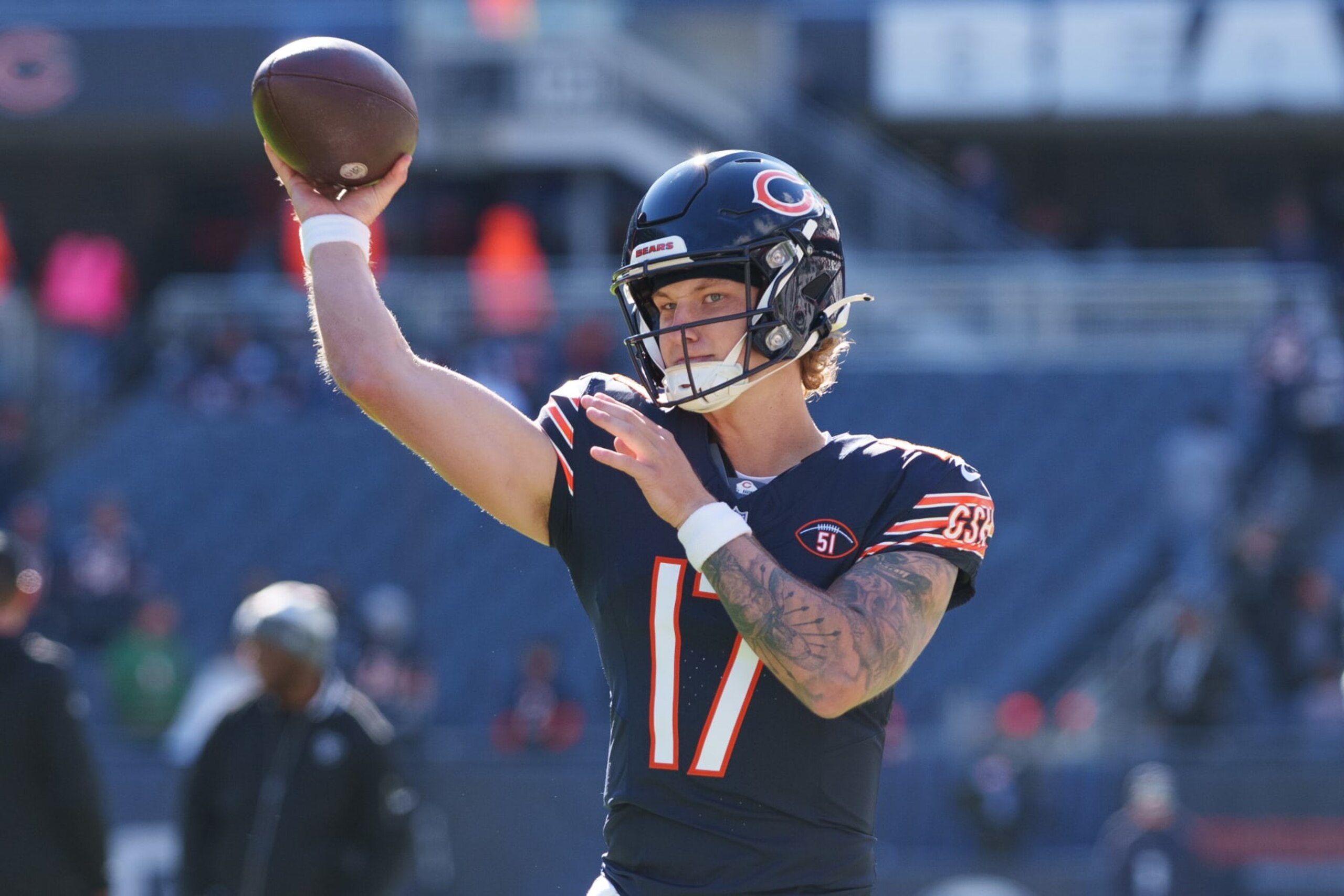 Bears QB Tyson Bagent