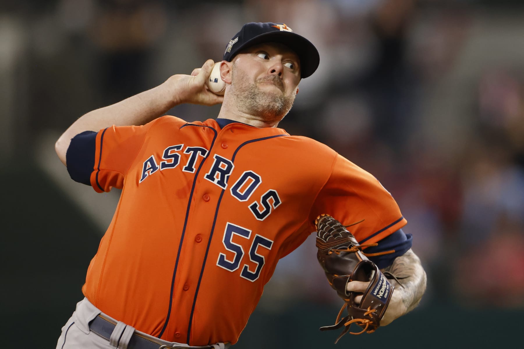 Houston's Ryan Pressly has struck out 10 batters in six scoreless innings of work.