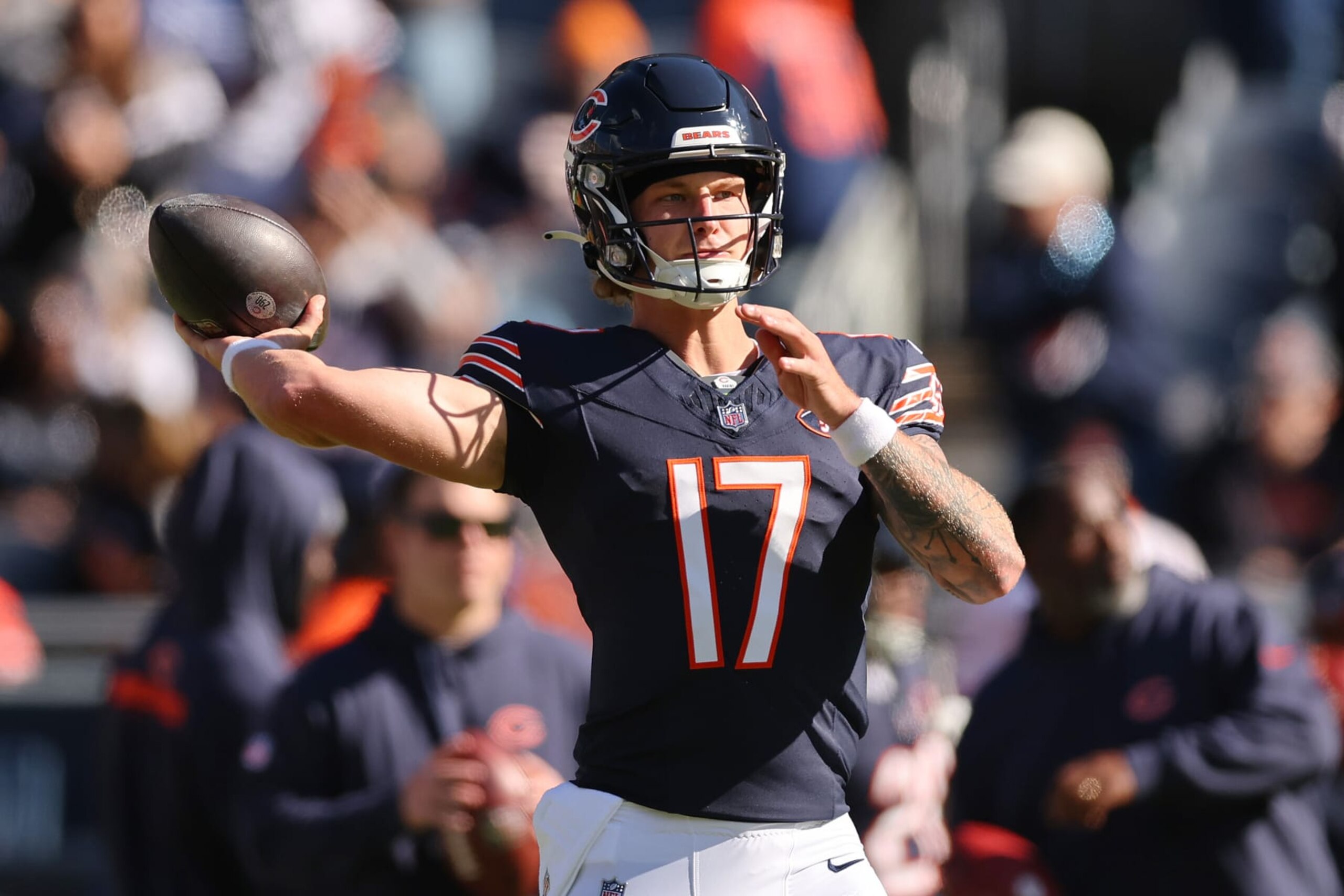 Bears QB Tyson Bagent
