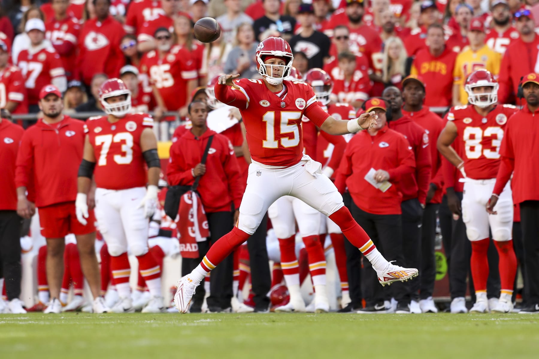 Chiefs QB Patrick Mahomes