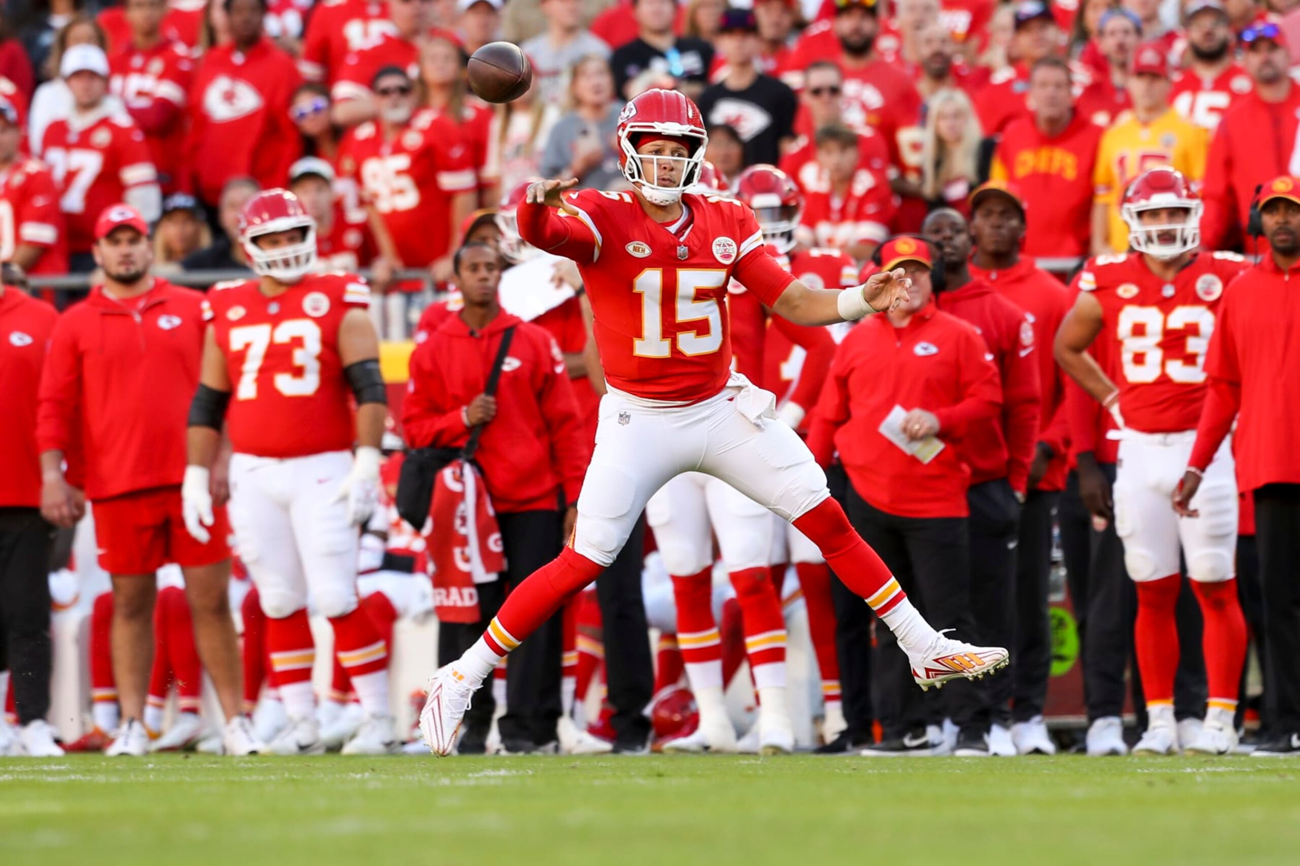 Chiefs QB Patrick Mahomes Chiefs QB Patrick Mahomes