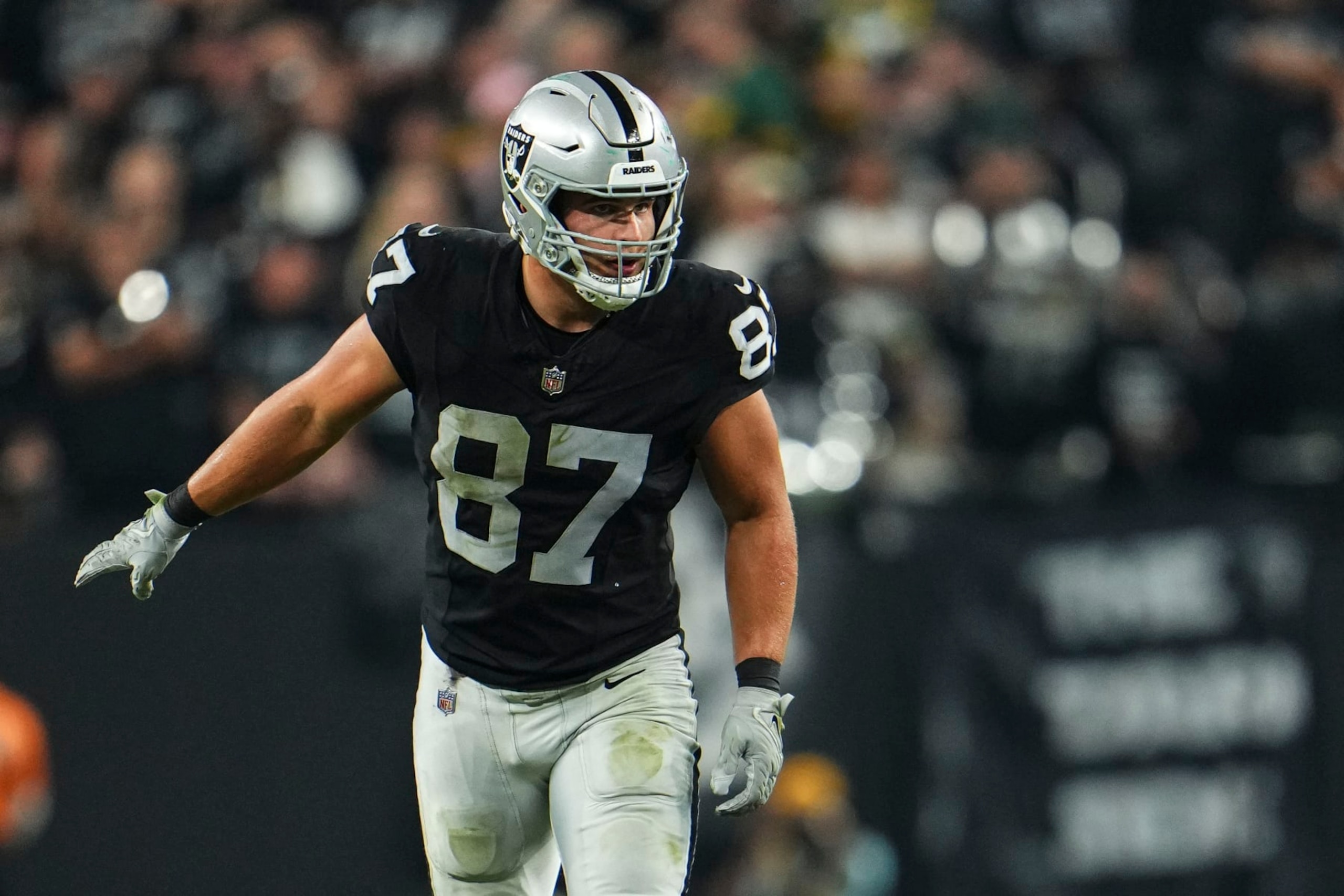 Raiders TE Michael Mayer Raiders TE Michael Mayer