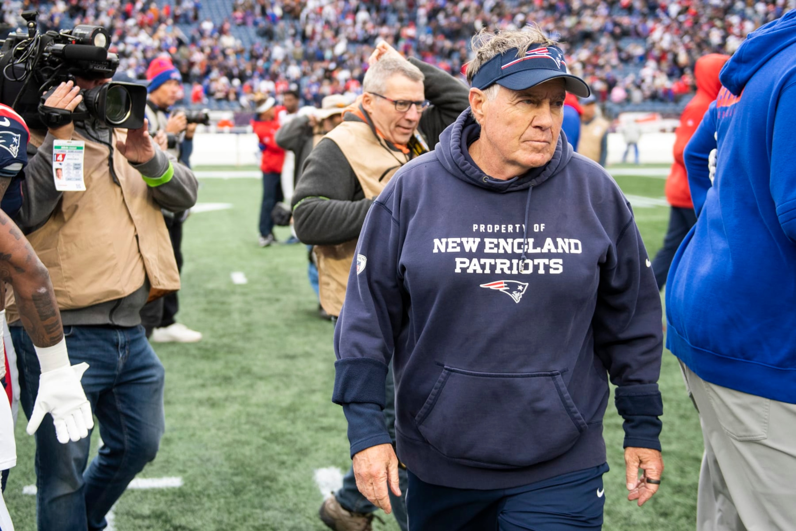 Patriots head coach Bill Belichick
