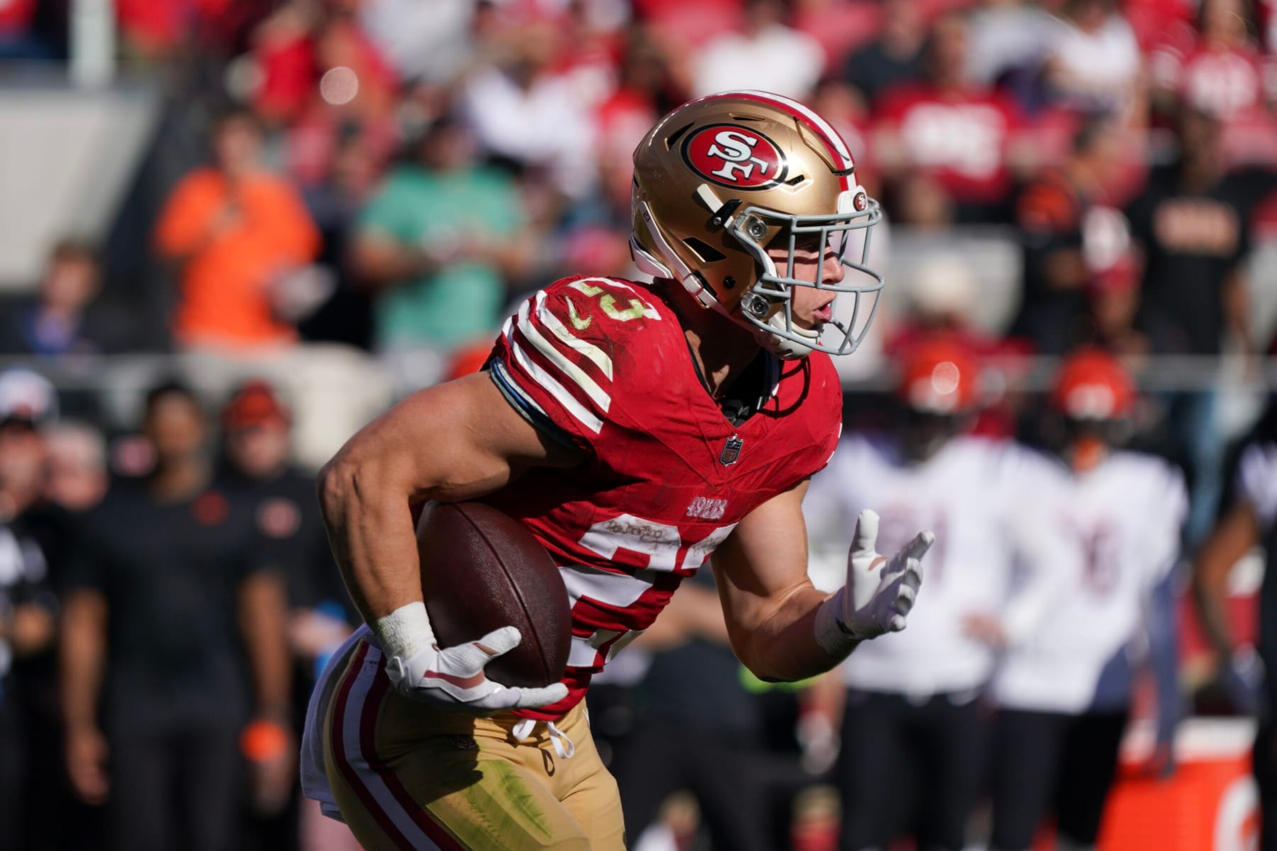 49ers RB Christian McCaffrey