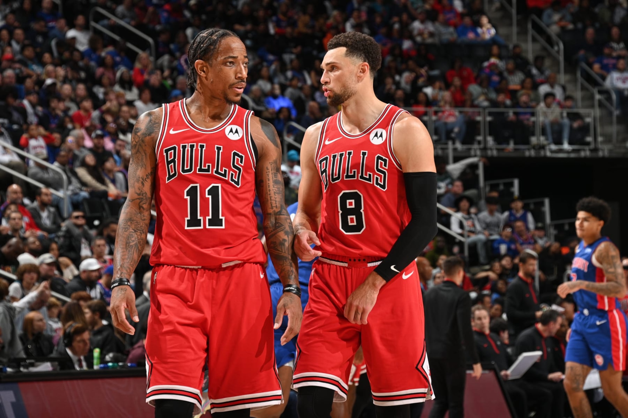 DeMar DeRozan and Zach LaVine