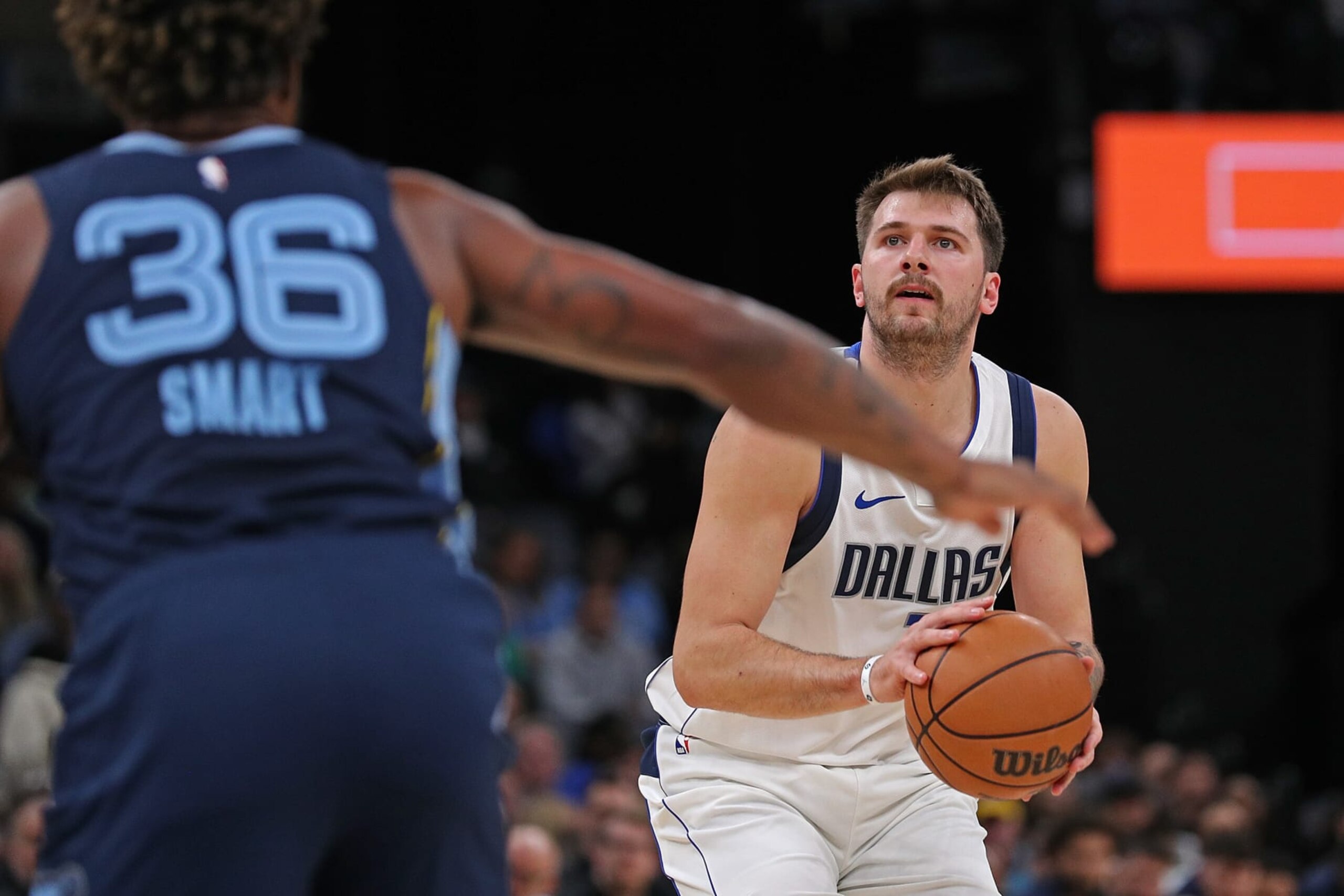 Marcus Smart and Luka DonÄiÄ