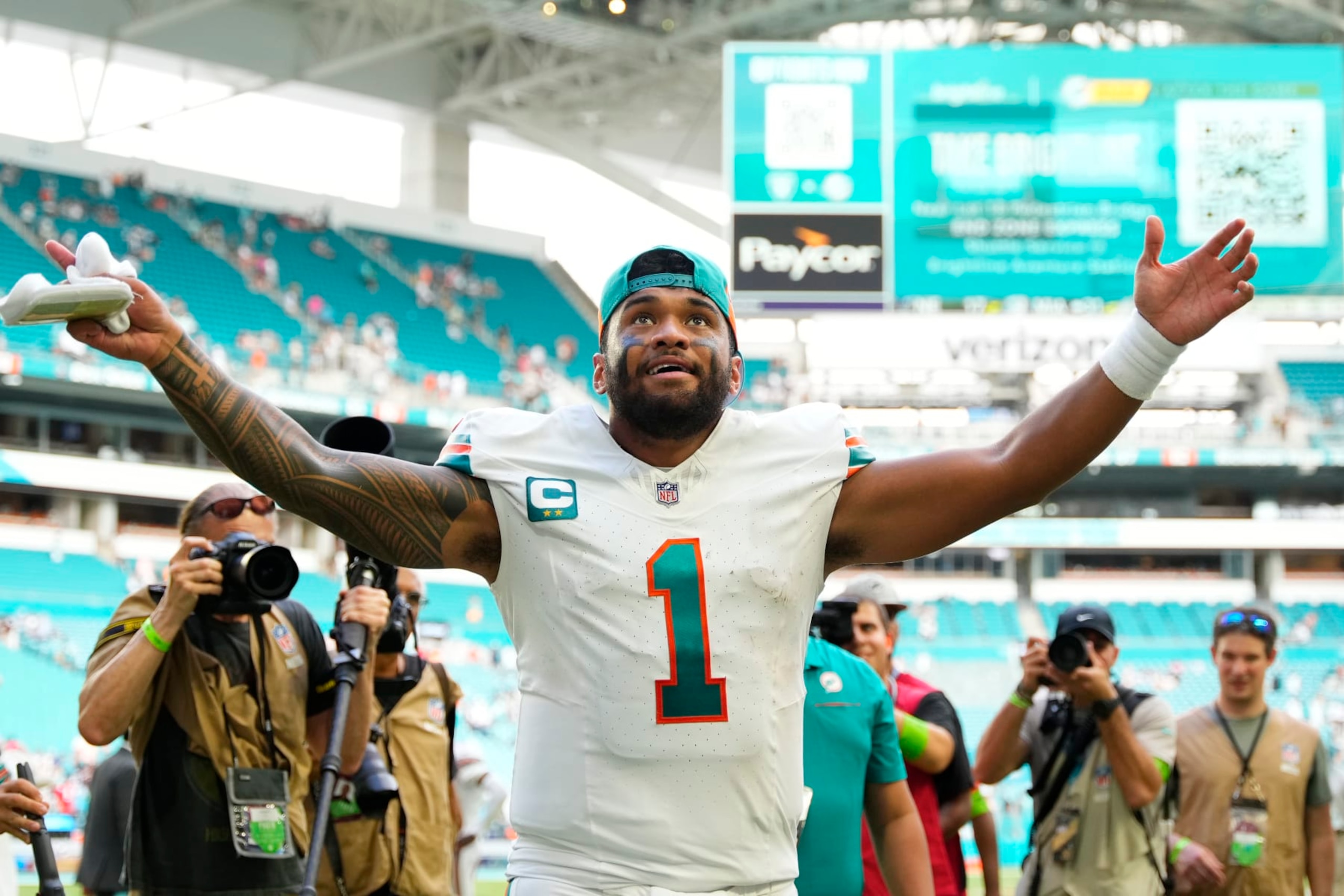 Dolphins QB Tua Tagovailoa