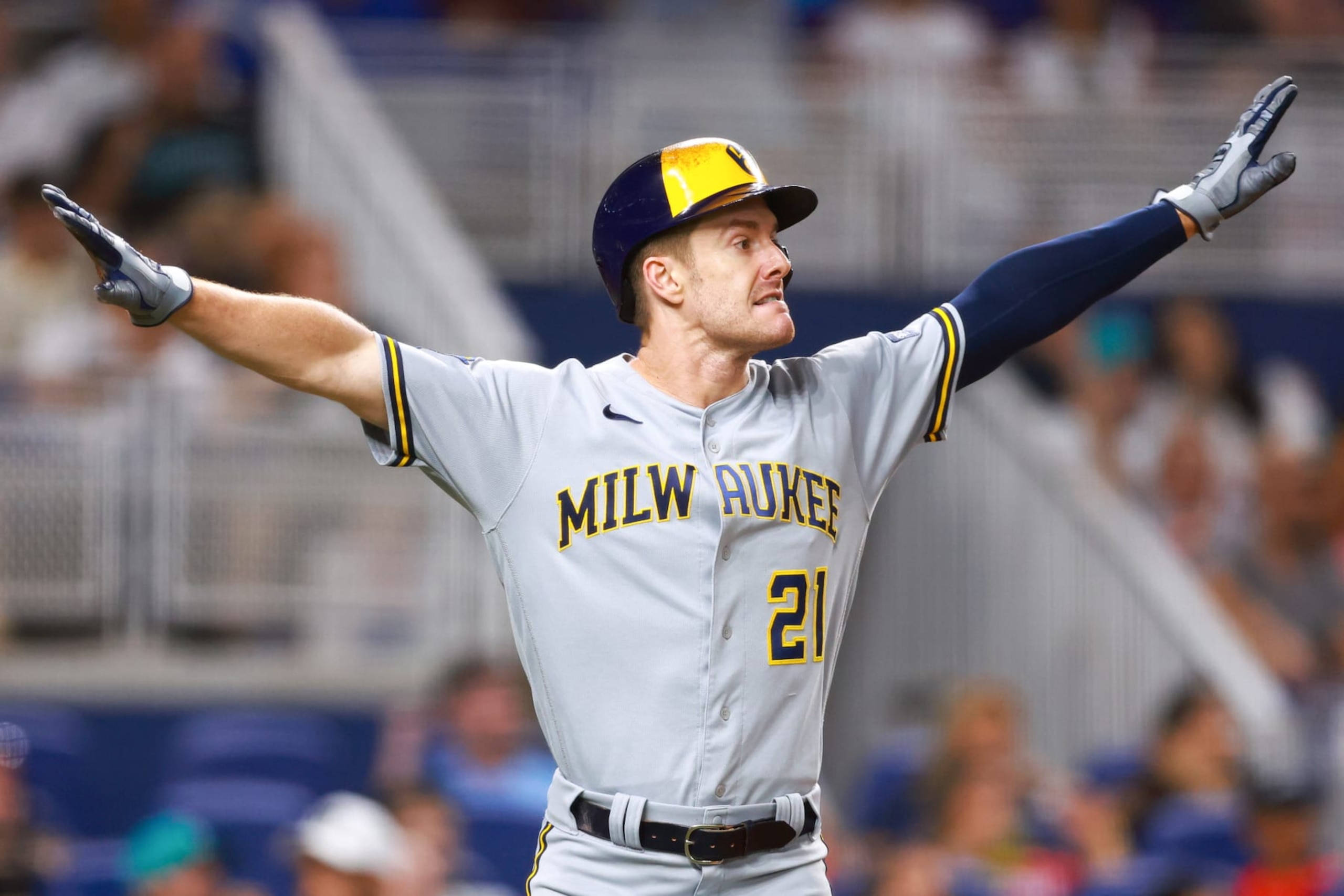 Mark Canha made an immediate splash in Milwaukee after he was acquired at the deadline, and exercising his club option should be an easy decision.
