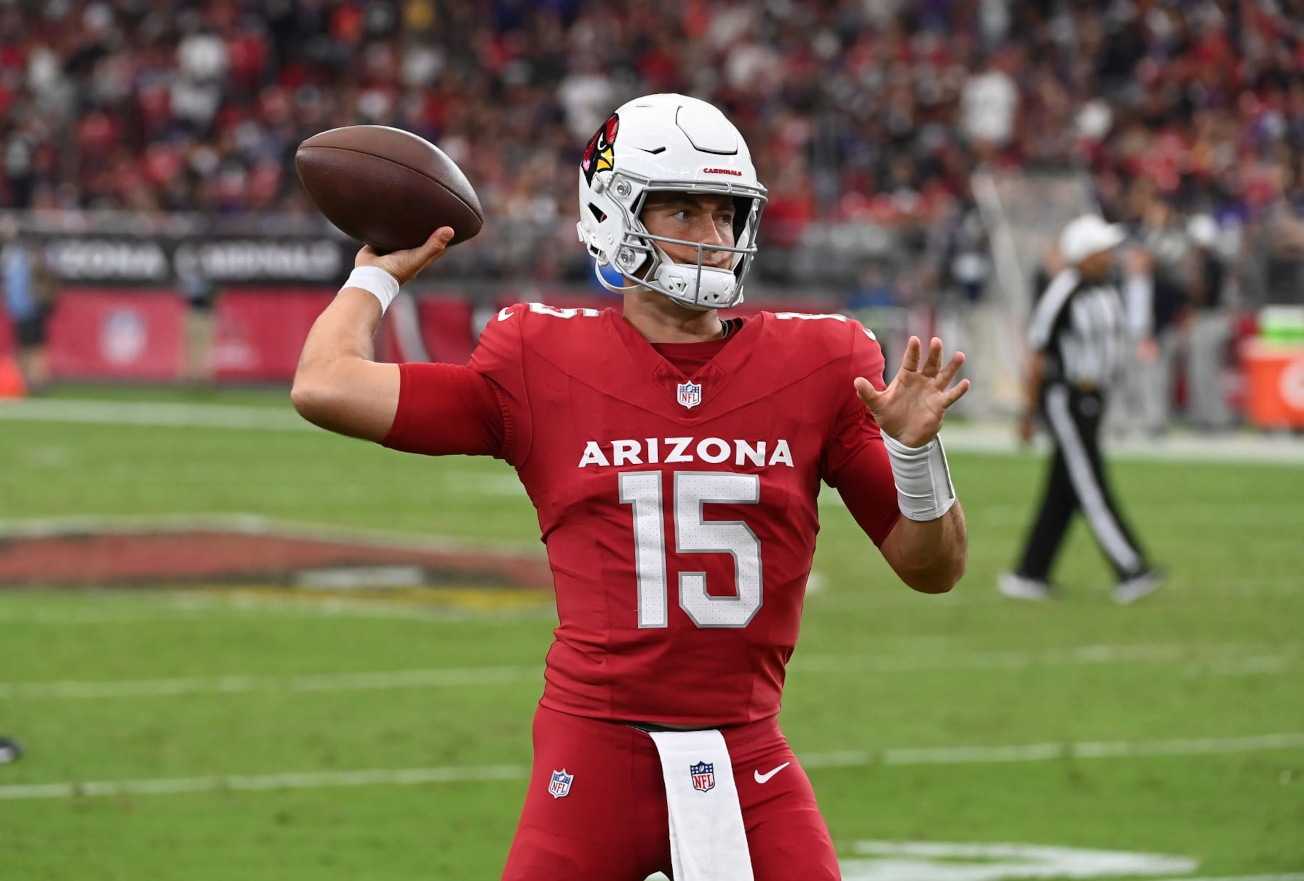 Cardinals quarterback Clayton Tune