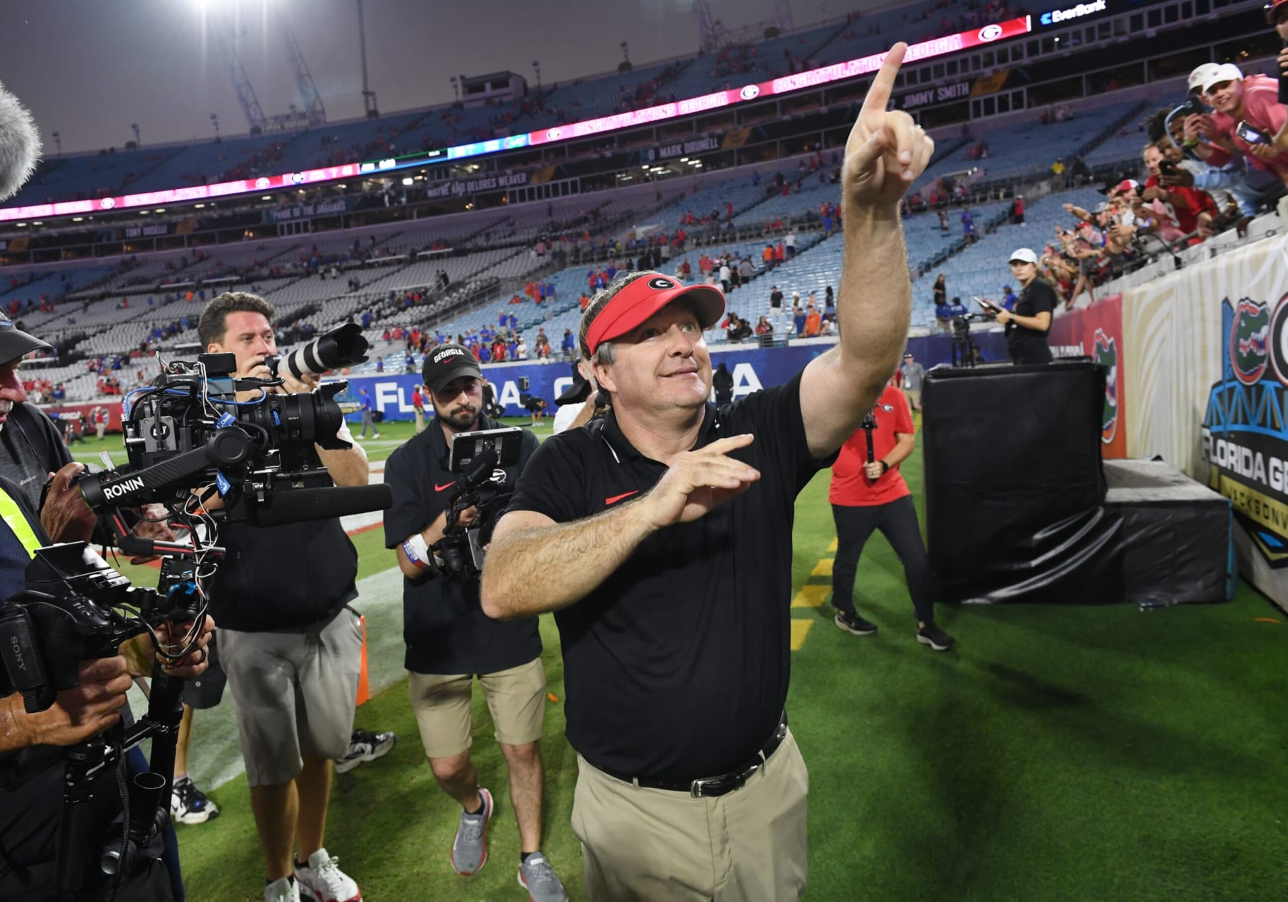 Head coach Kirby Smart.