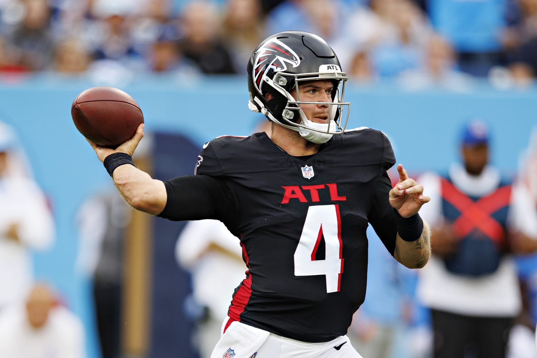 Falcons QB Taylor Heinicke