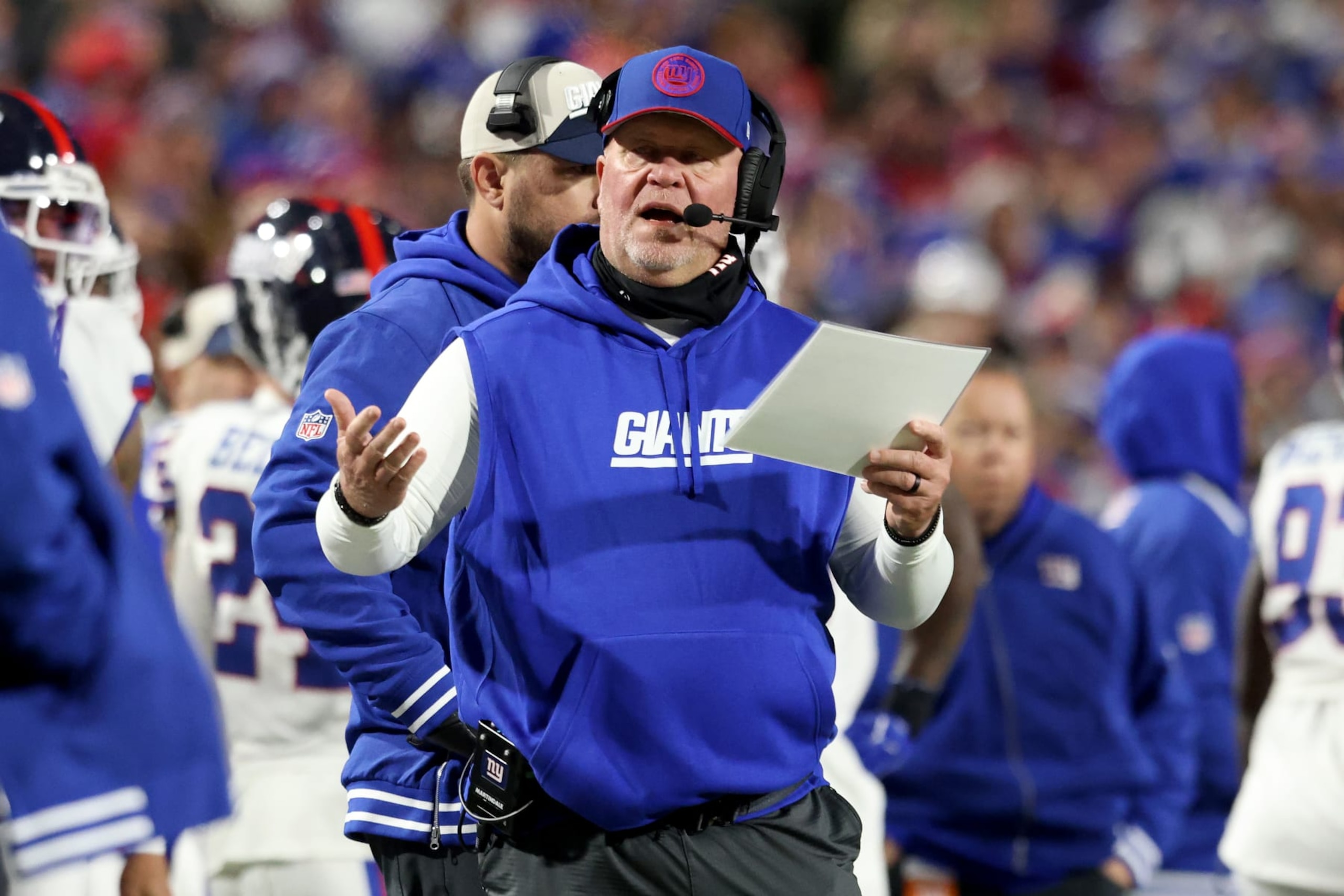 Giants defensive coordinator Don Martindale
