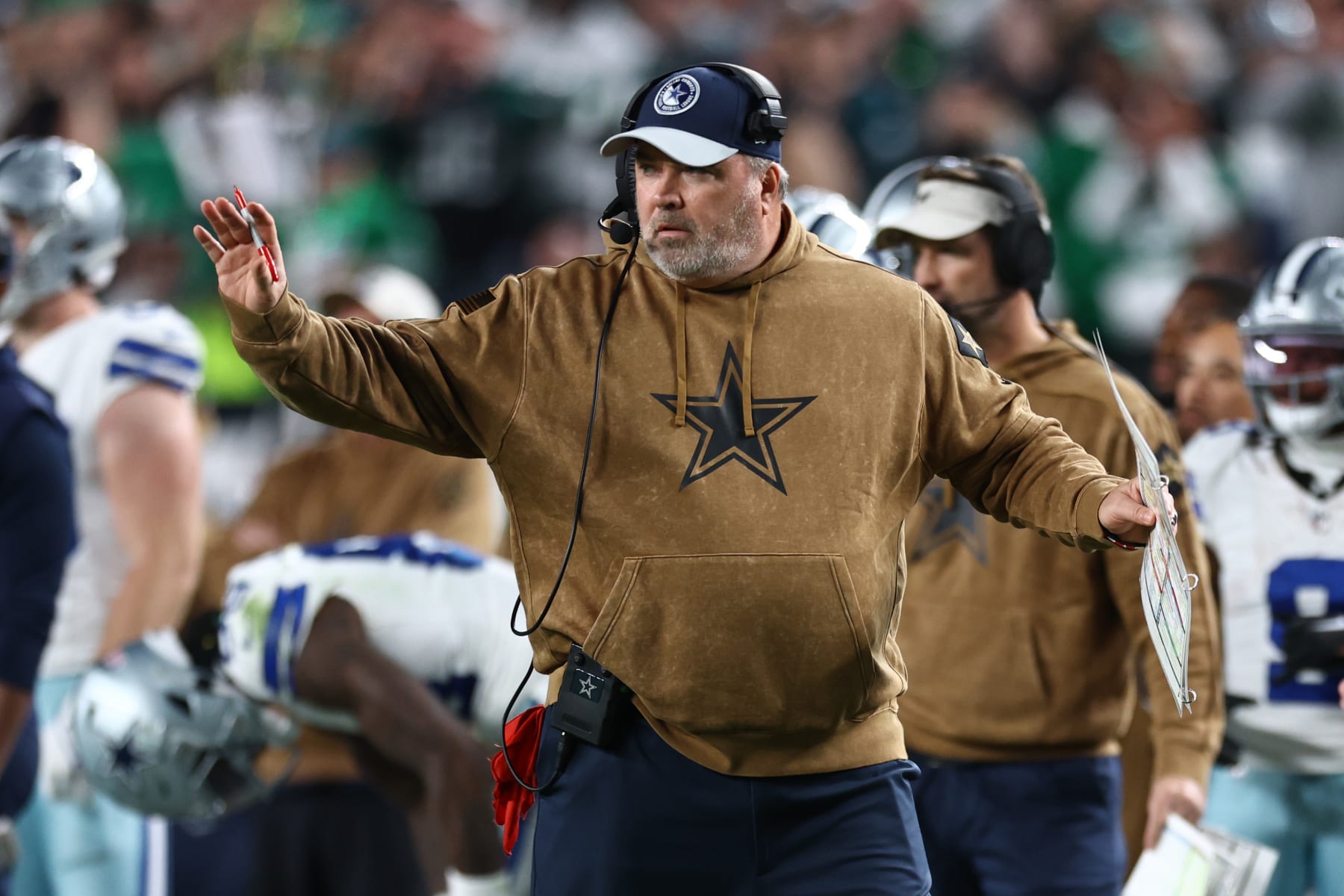 Cowboys head coach Mike McCarthy