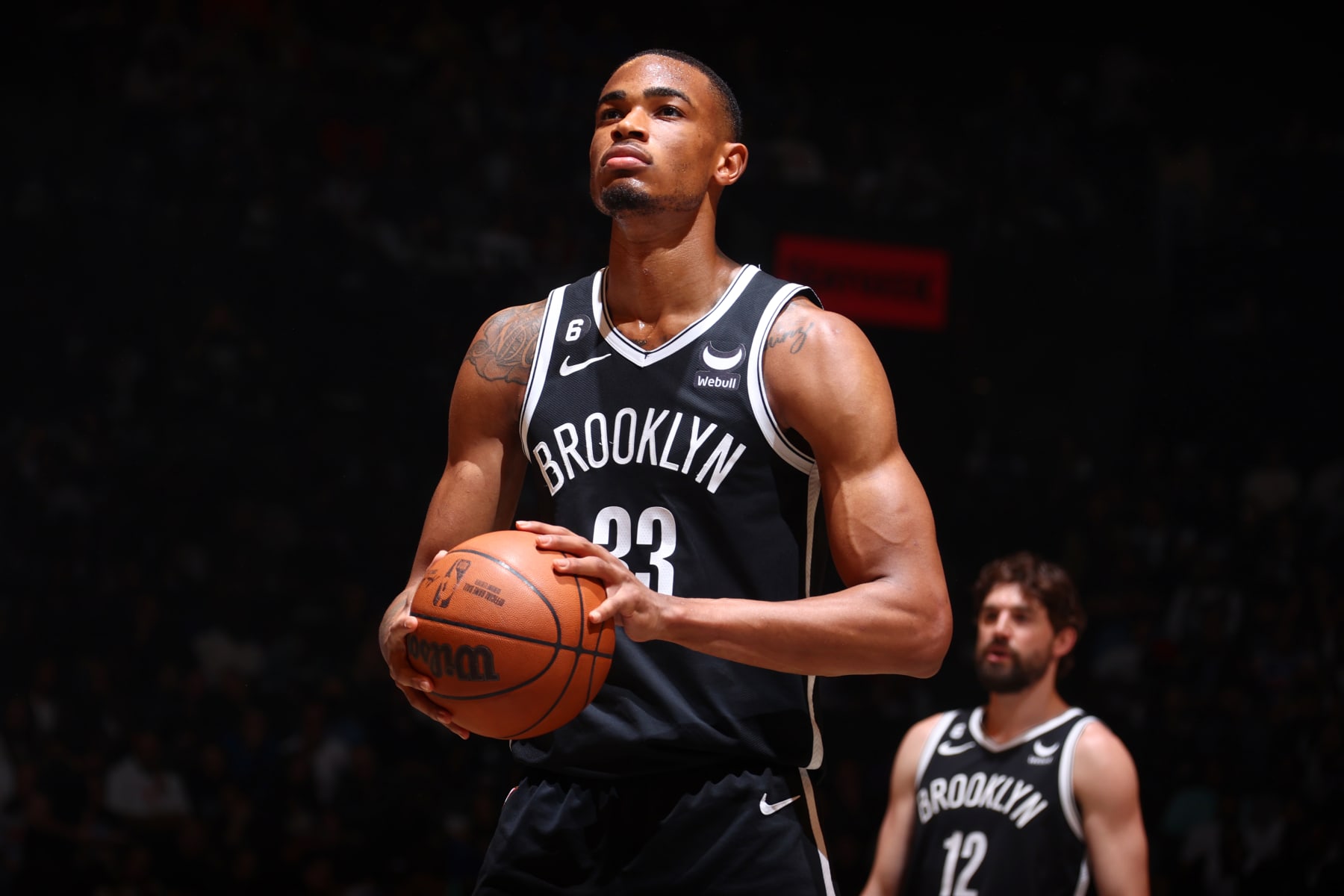 Nets center Nic Claxton