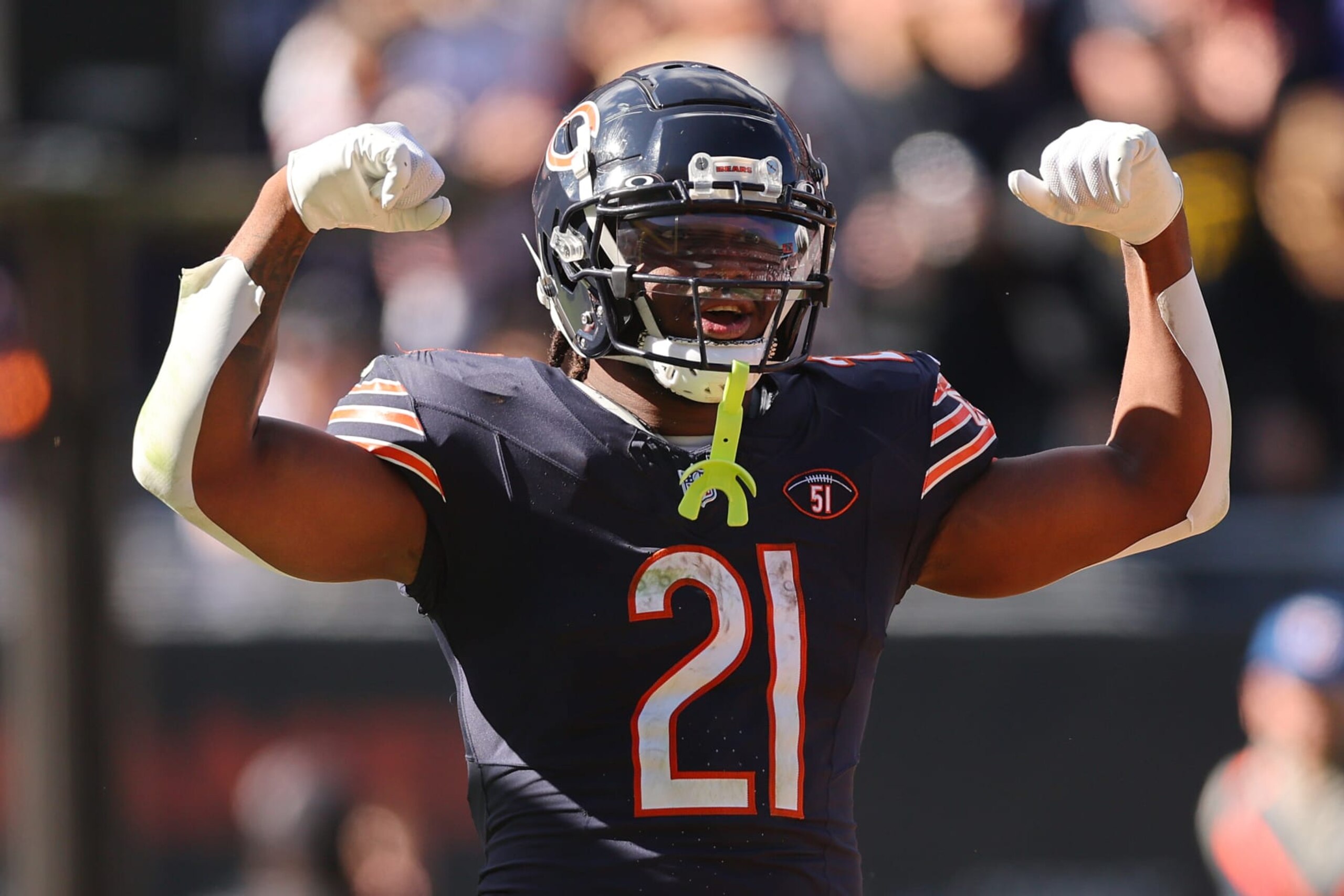 Bears RB D'Onta Foreman Bears RB D'Onta Foreman
