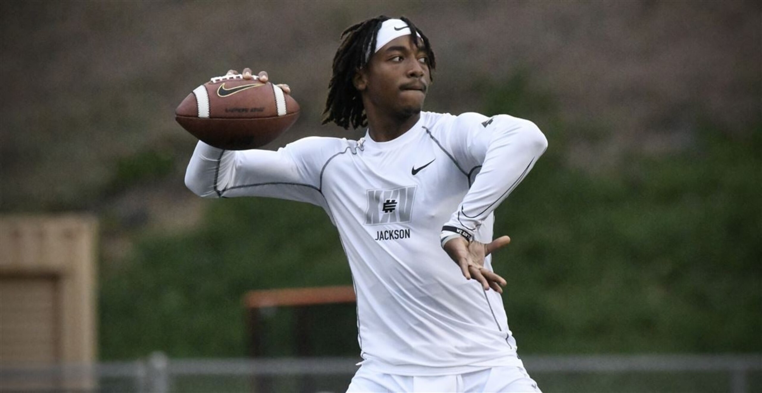 Trever Jackson is looking for a new home after decommitting from Ole Miss.