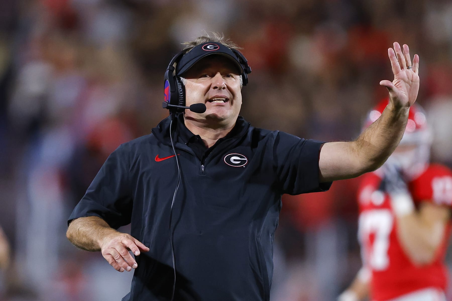 Georgia head coach Kirby Smart