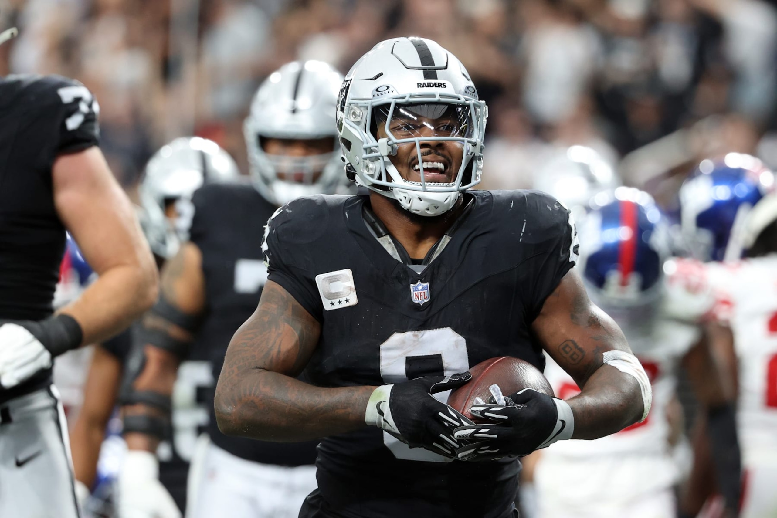 Raiders RB Josh Jacobs
