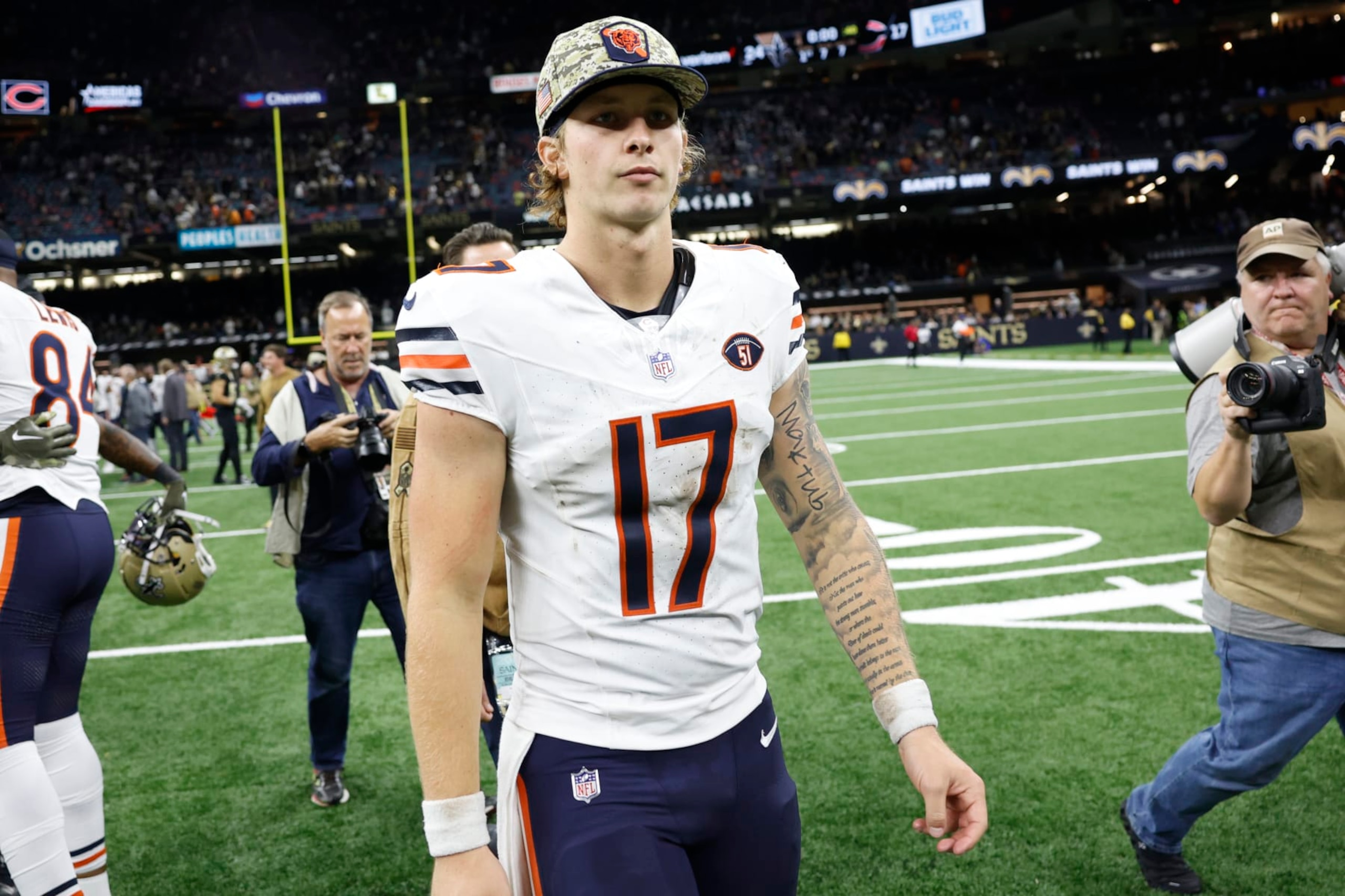 Bears QB Tyson Bagent