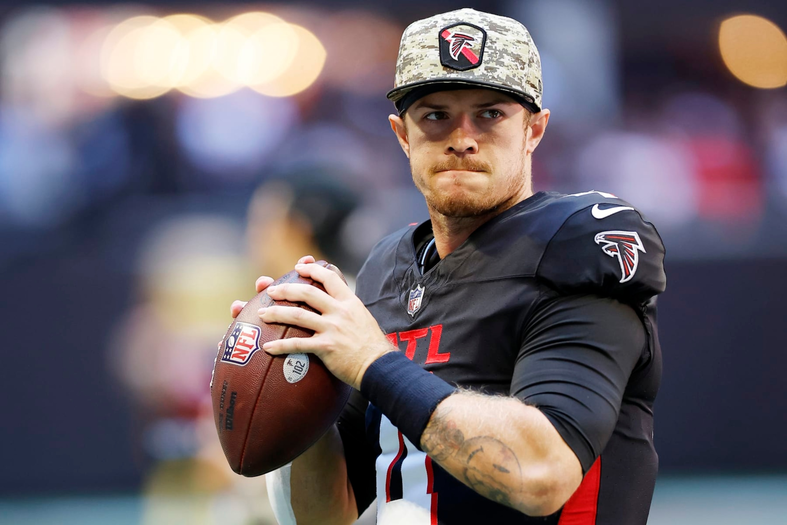 Falcons QB Taylor Heinicke