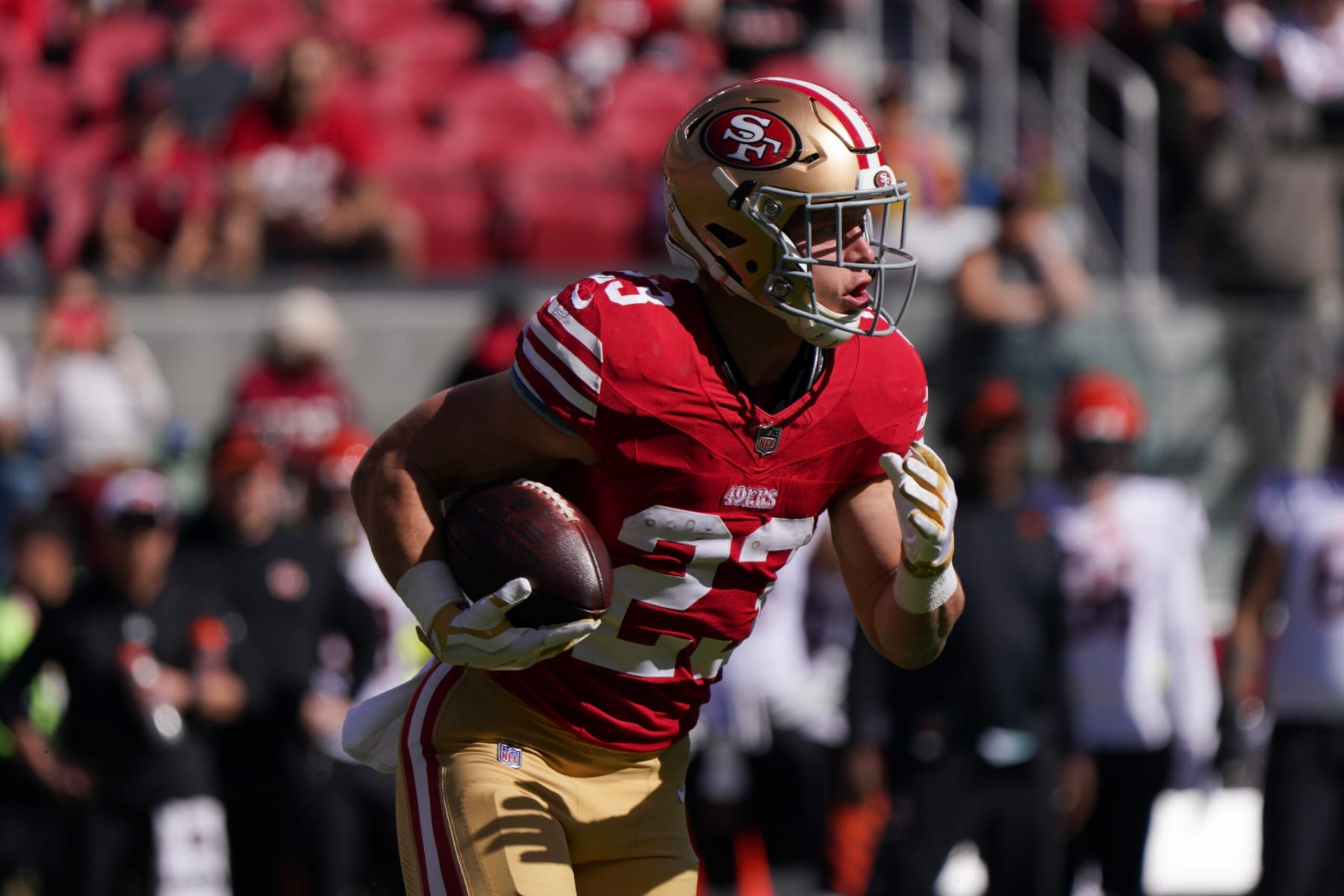 49ers RB Christian McCaffrey