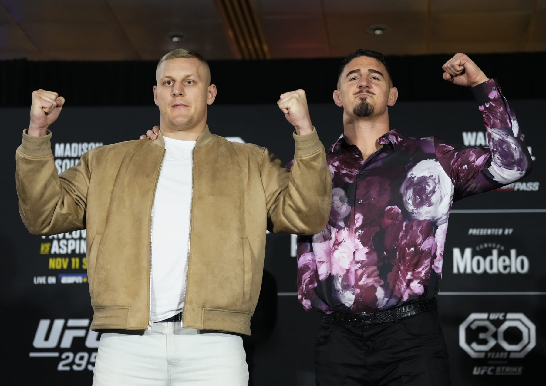 Sergei Pavlovich and Tom Aspinall