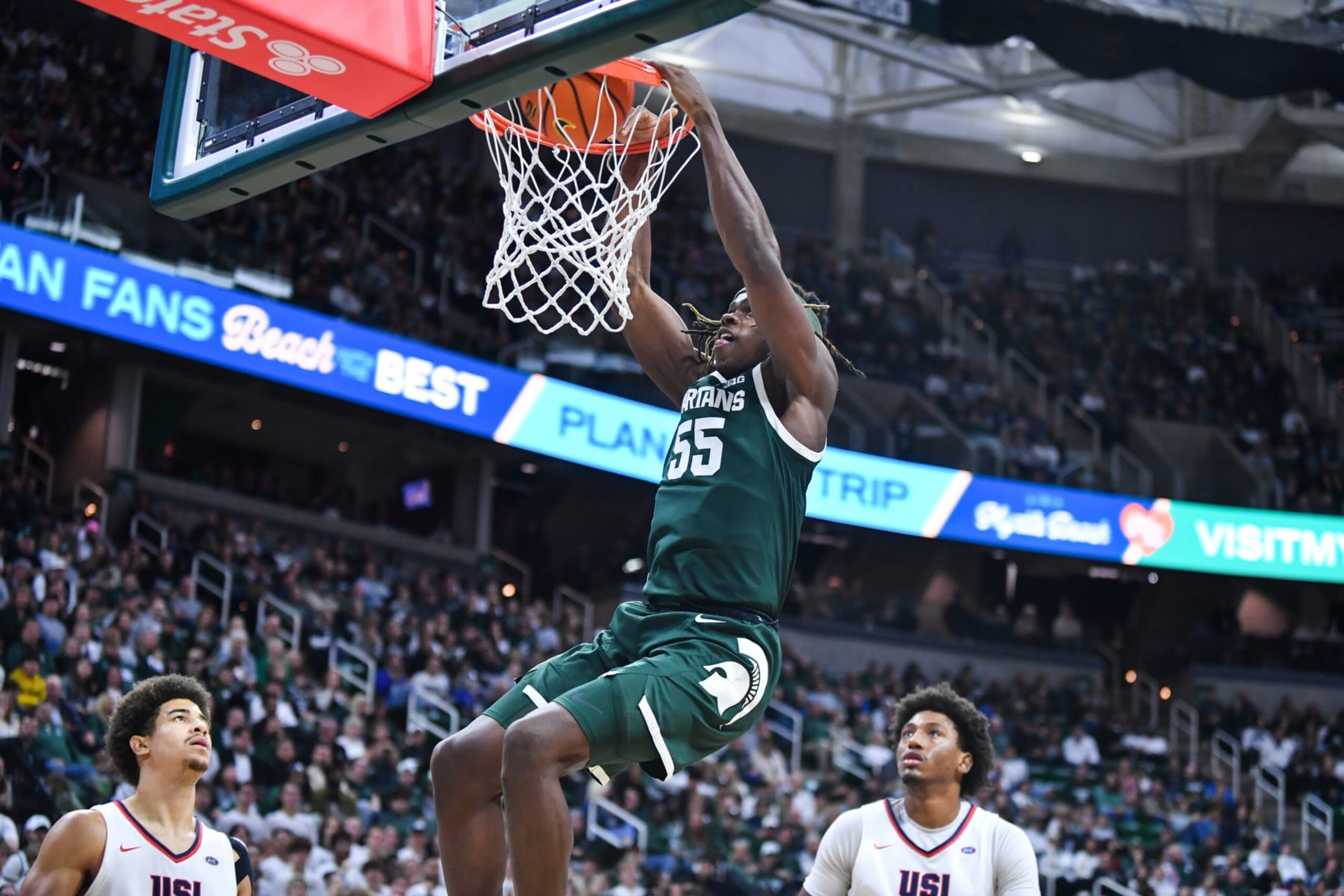 Michigan State's Coen Carr