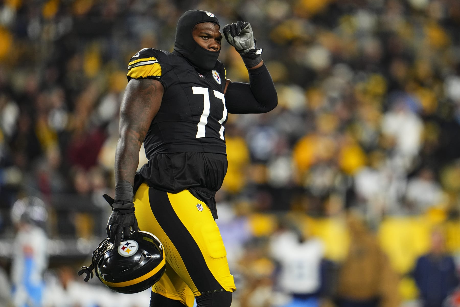 Steelers OT Broderick Jones Steelers OT Broderick Jones