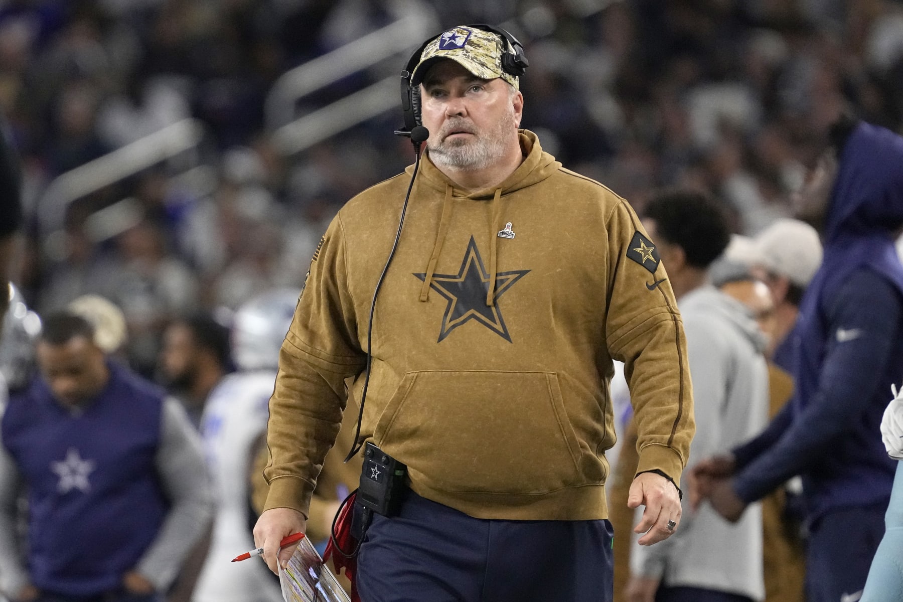 Cowboys head coach Mike McCarthy