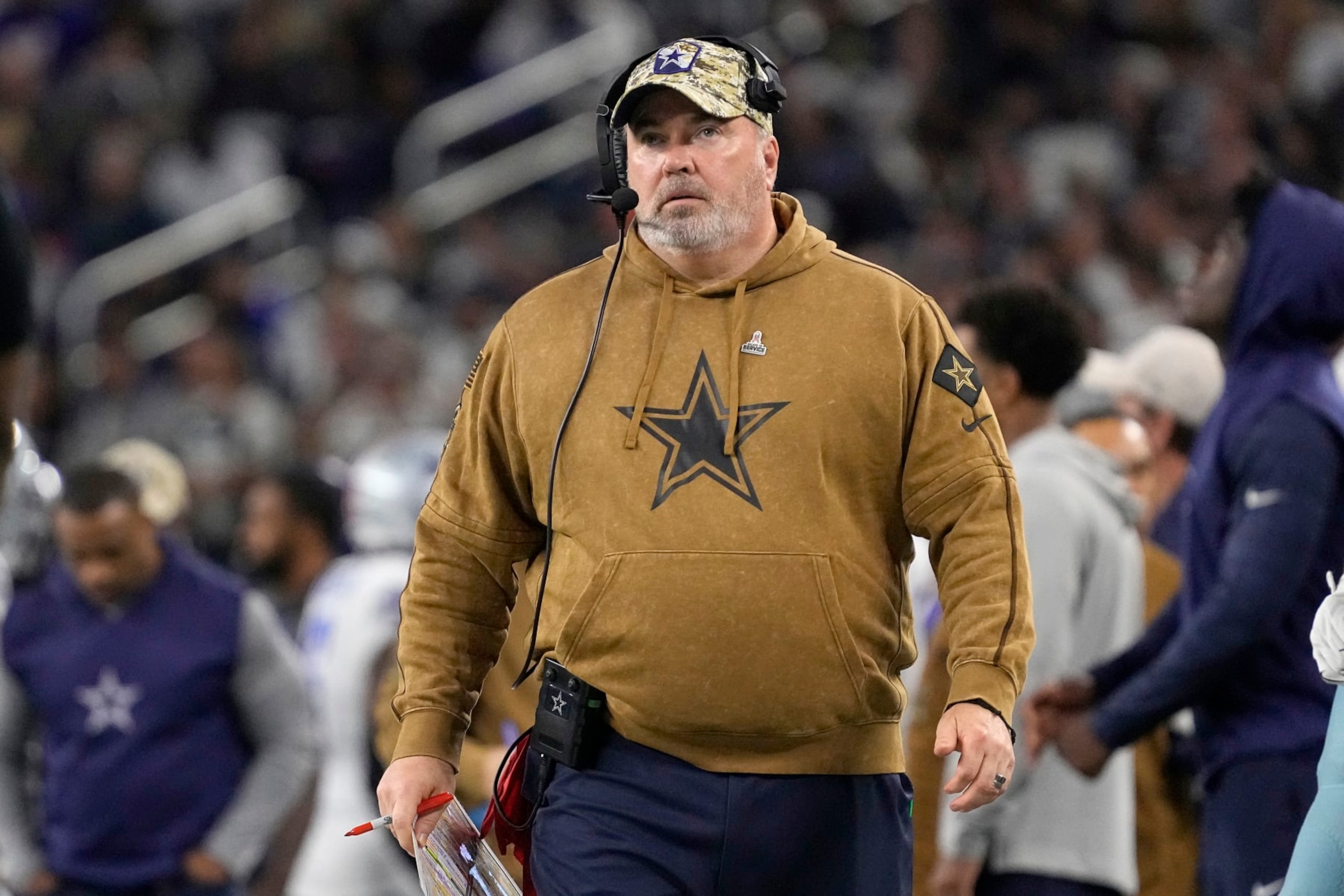 Cowboys head coach Mike McCarthy